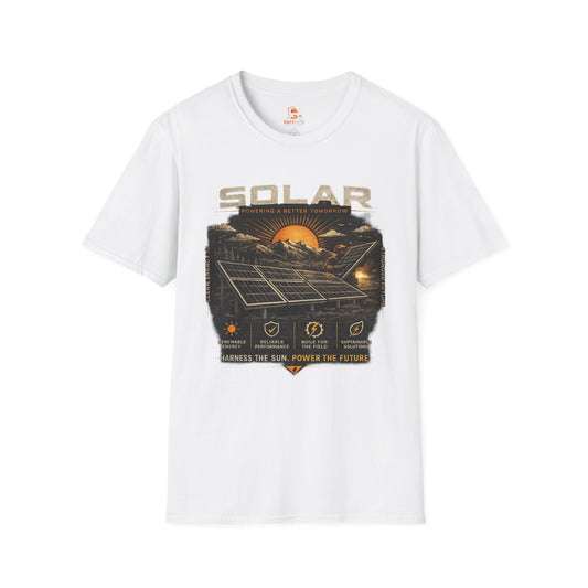 Solar Power Tee — Vintage Solar Energy Graphic T-Shirt