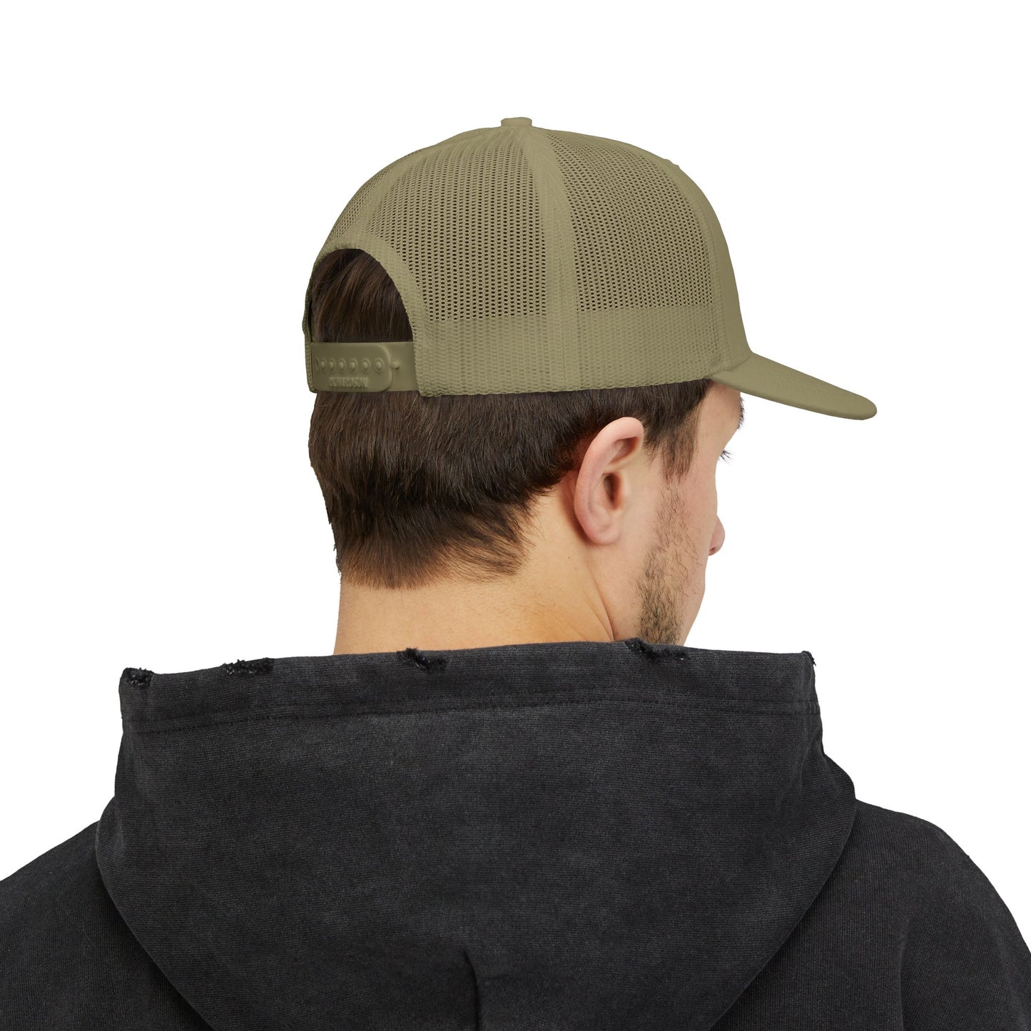 Safety Department Trucker Cap - Fire Helmet Patch Snapback