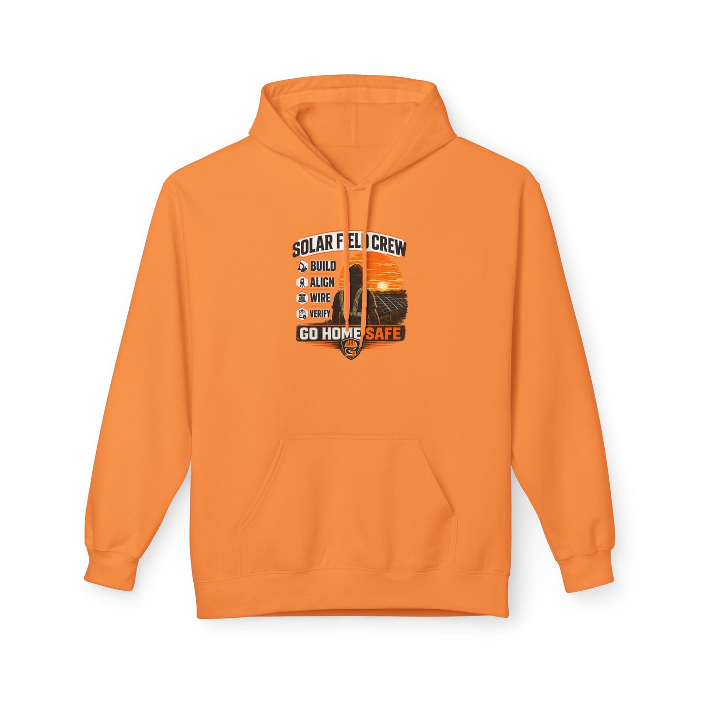 Solar Field Crew Hoodie – Go Home Safe Graphic Workwear