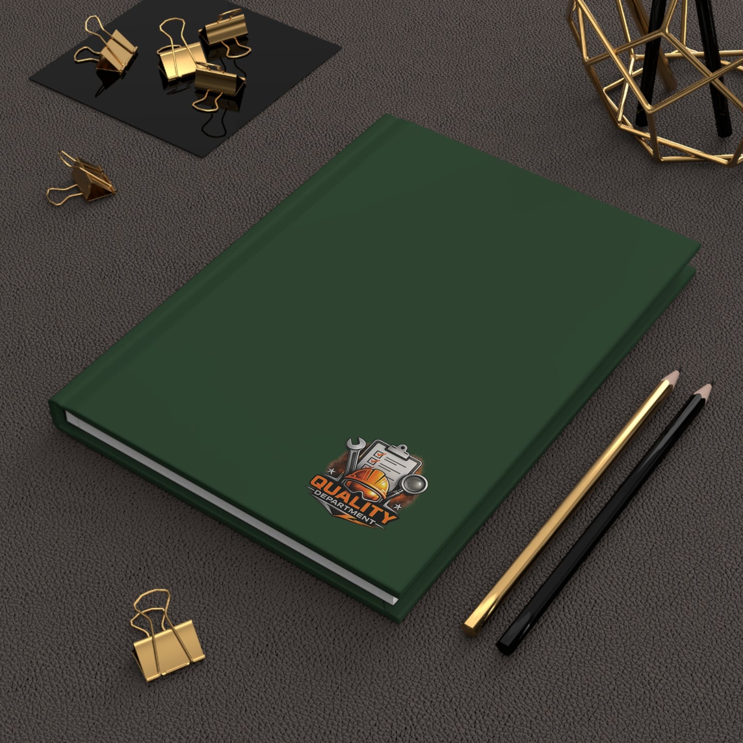 Quality Department Hardcover Journal — "The Last Line Before Release" Engineering Inspection Notebook