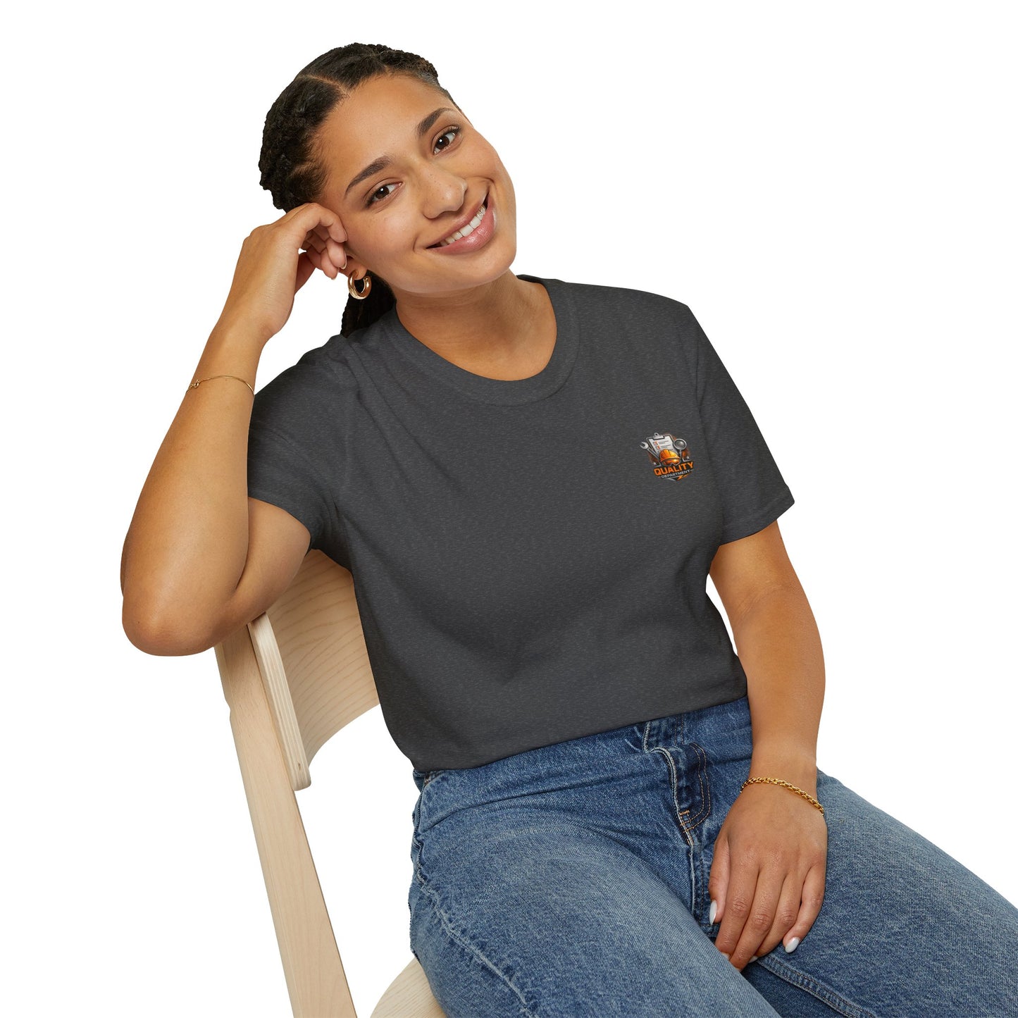 Quality Department T-Shirt — The Last Line Before Release Vintage Workwear Tee