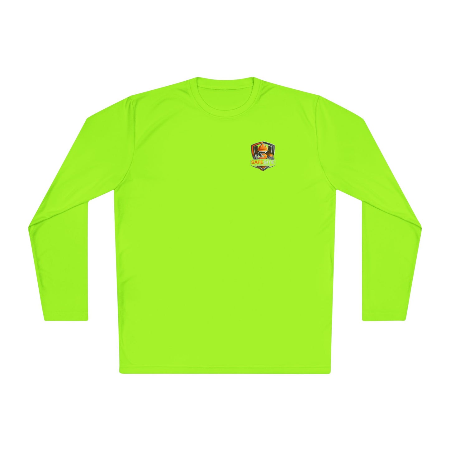 Solar Field Crew Long Sleeve Tee — 'Go Home Safe' Construction Worker Shirt