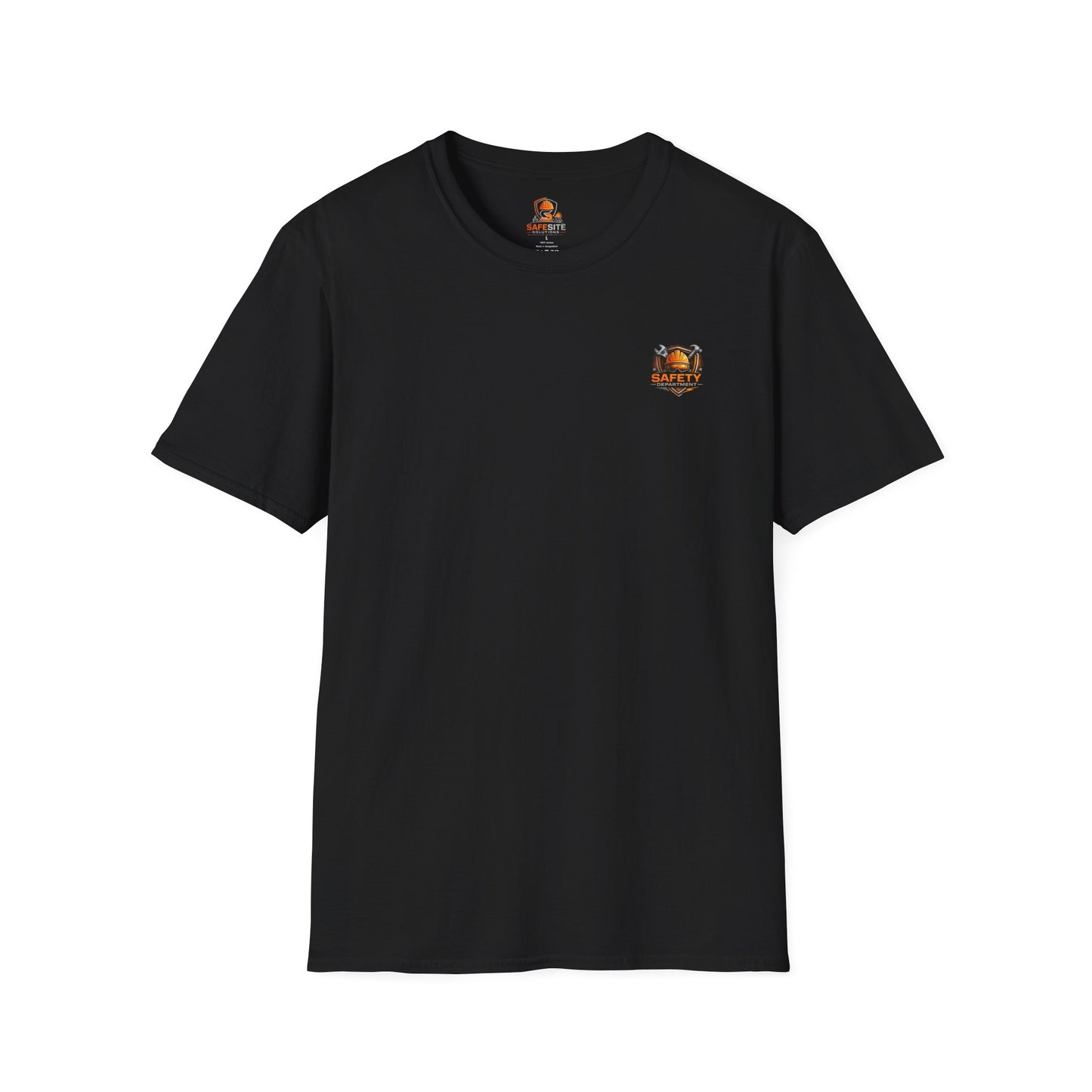 Safety Department Graphic T-Shirt — "Last Line Before Incident" Worksite Firefighter Tee