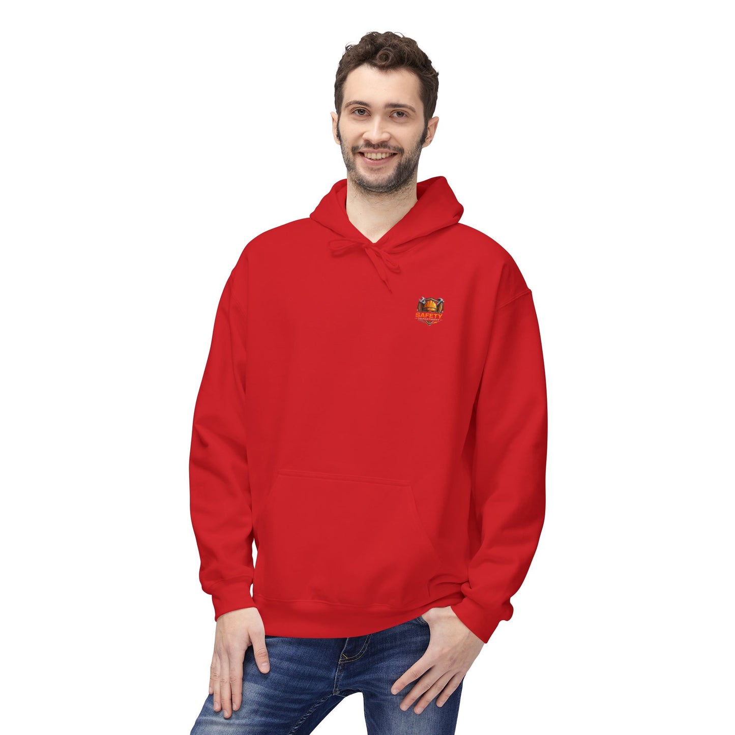 Safety Department Hoodie — "Last Line Before Incident" Graphic Workwear