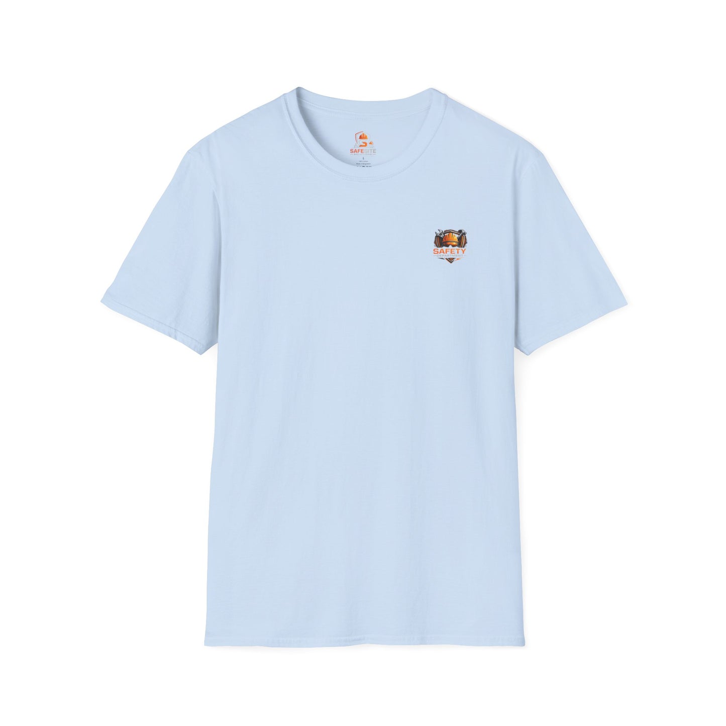 Safety Department Graphic T-Shirt — "Last Line Before Incident" Worksite Firefighter Tee