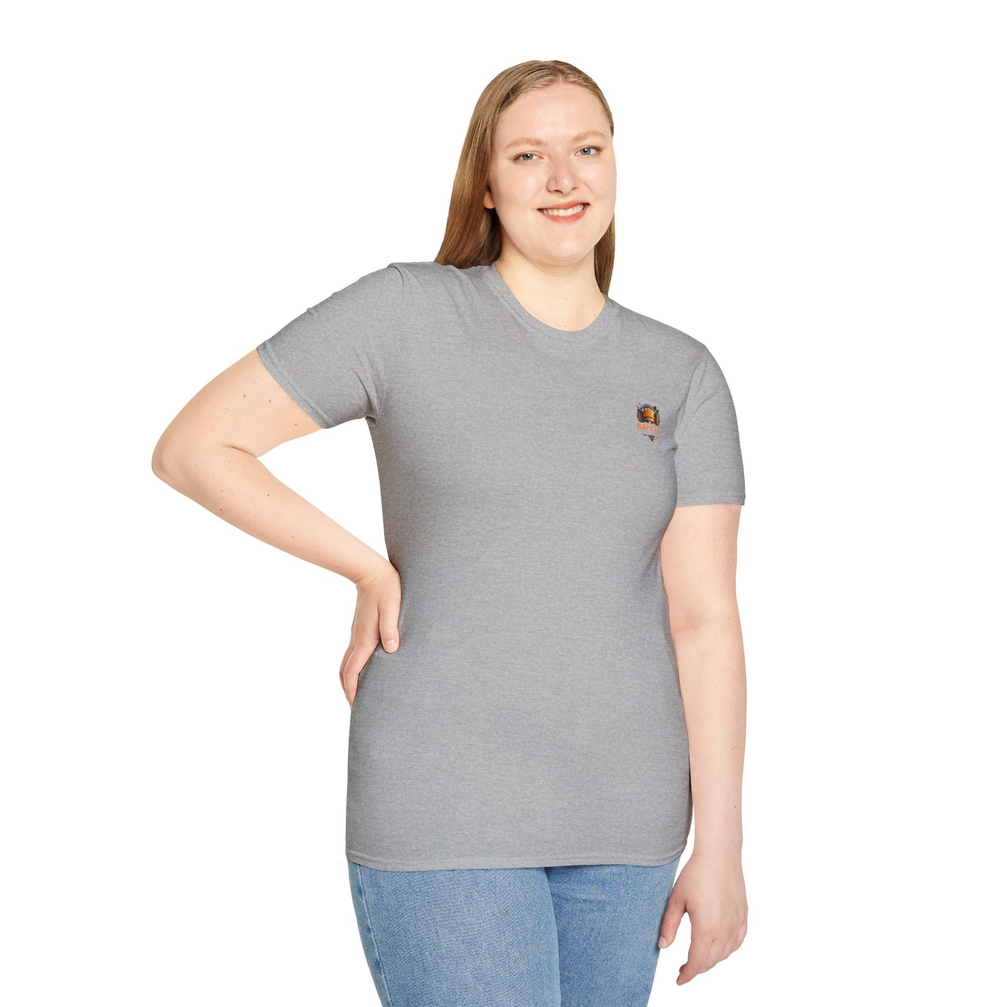 Safety Department Graphic T-Shirt — "Last Line Before Incident" Worksite Firefighter Tee