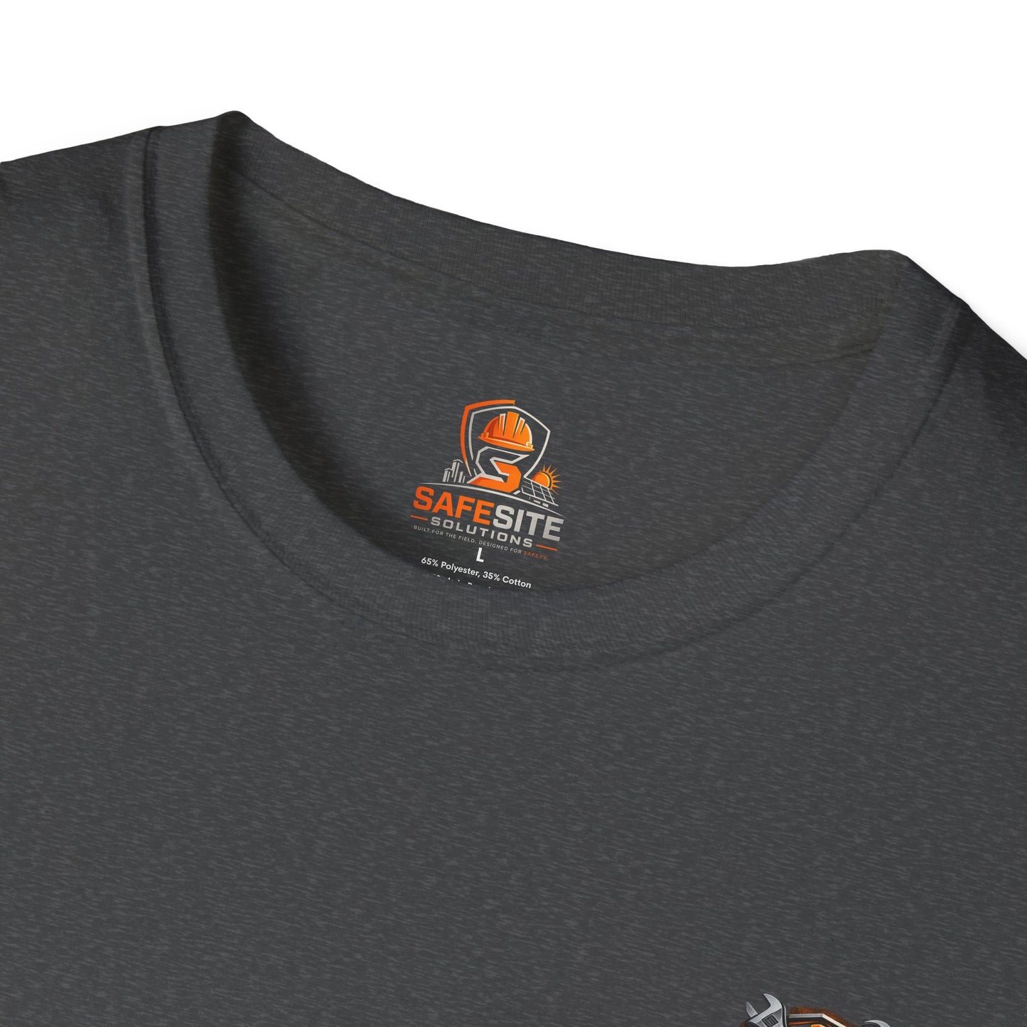 Safety Department Graphic T-Shirt — "Last Line Before Incident" Worksite Firefighter Tee