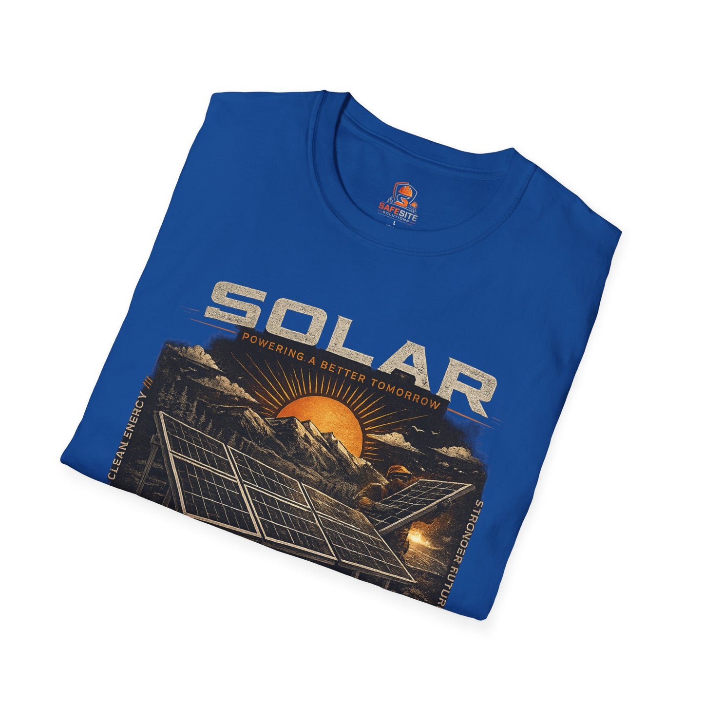 Solar Power Tee — Vintage Solar Energy Graphic T-Shirt