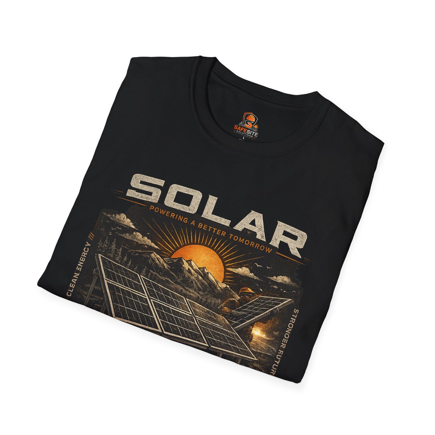 Solar Power Tee — Vintage Solar Energy Graphic T-Shirt