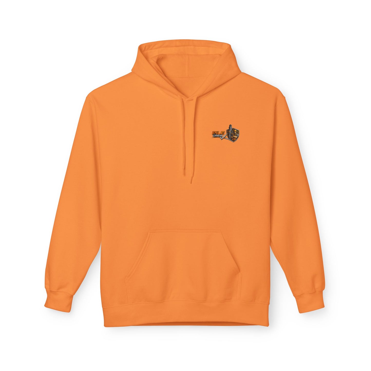 Pile Crew Industrial Hoodie — Heavy Equipment Construction Crew Pullover