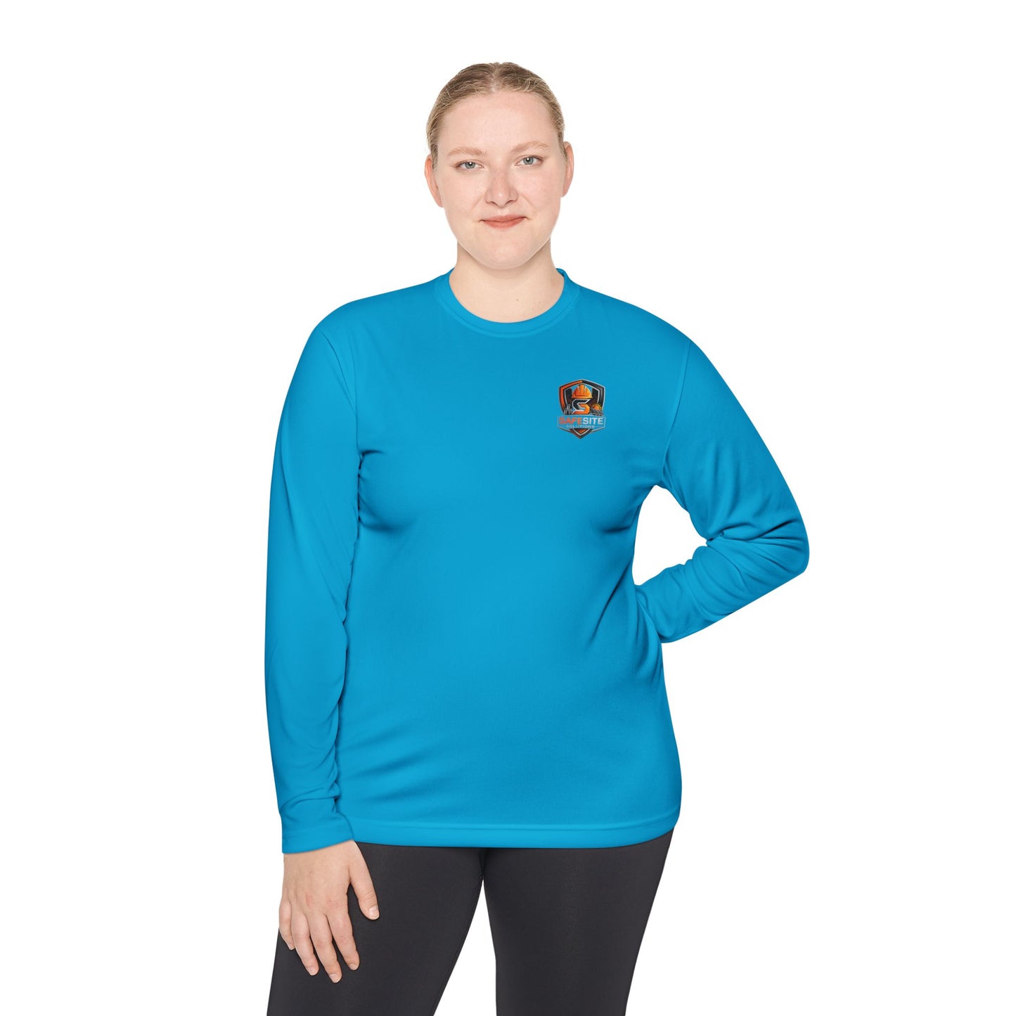 Solar Field Crew Long Sleeve Tee — 'Go Home Safe' Construction Worker Shirt