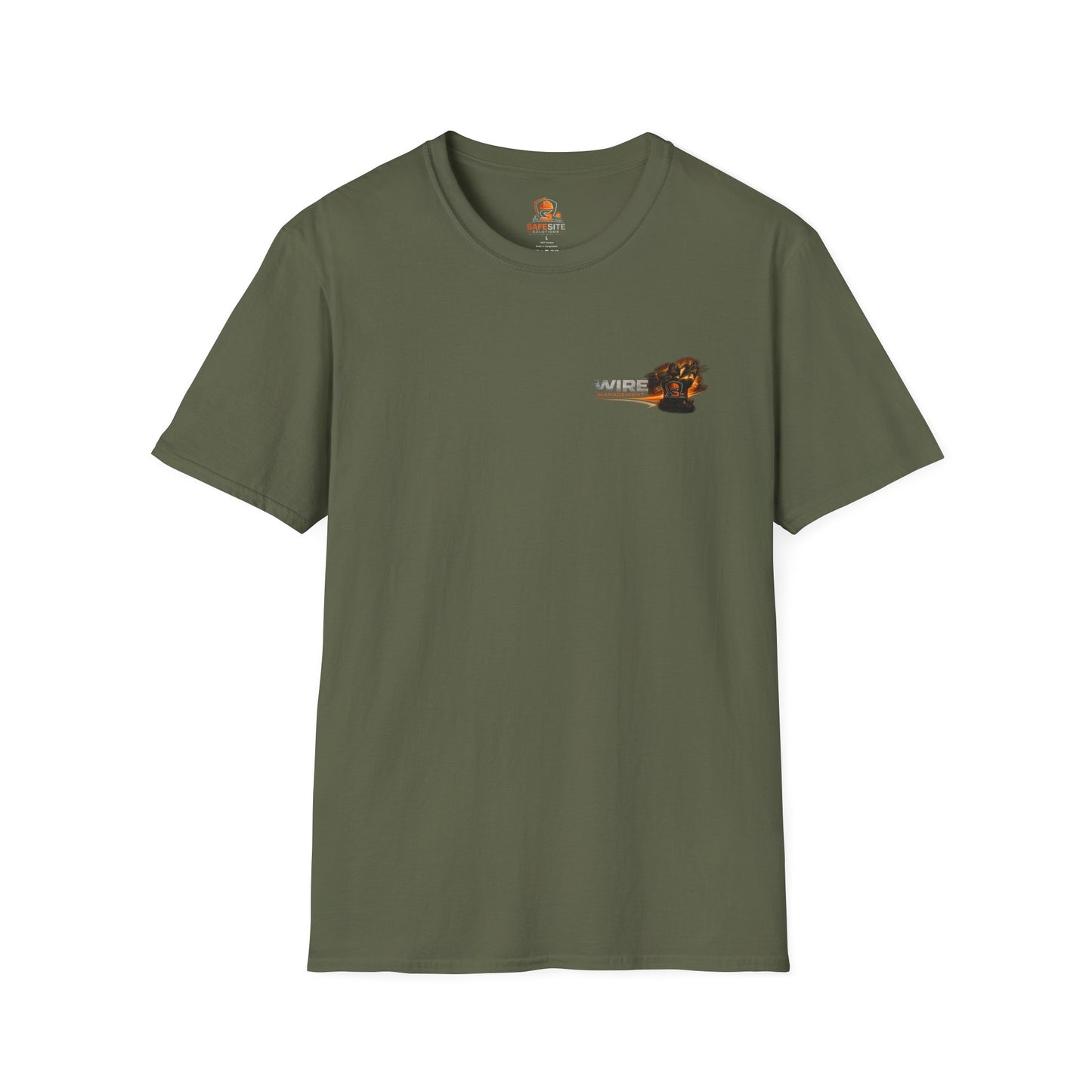 Wire Management Crew T-Shirt — Electrician Cable Tech Work Shirt