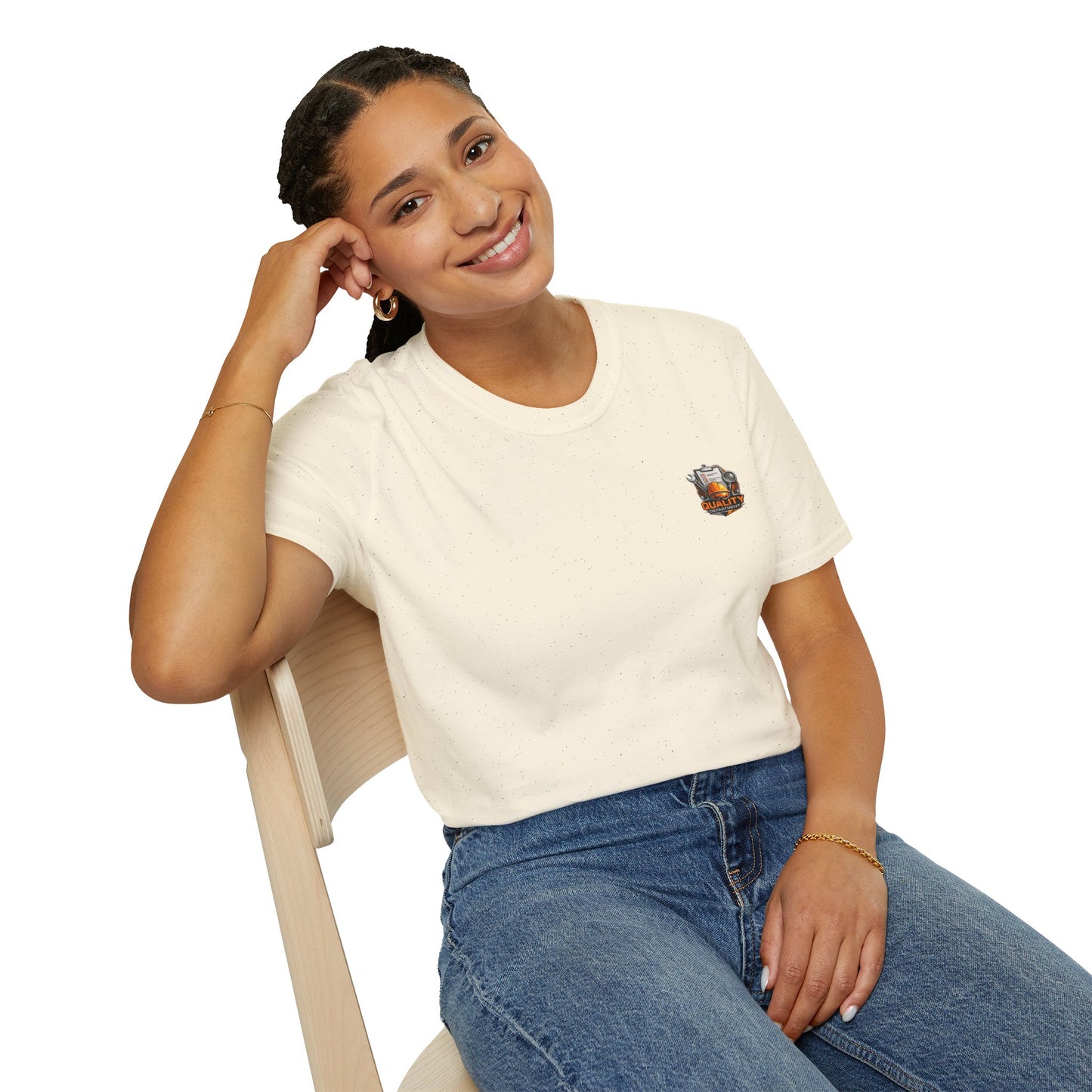 Quality Department T-Shirt — The Last Line Before Release Vintage Workwear Tee