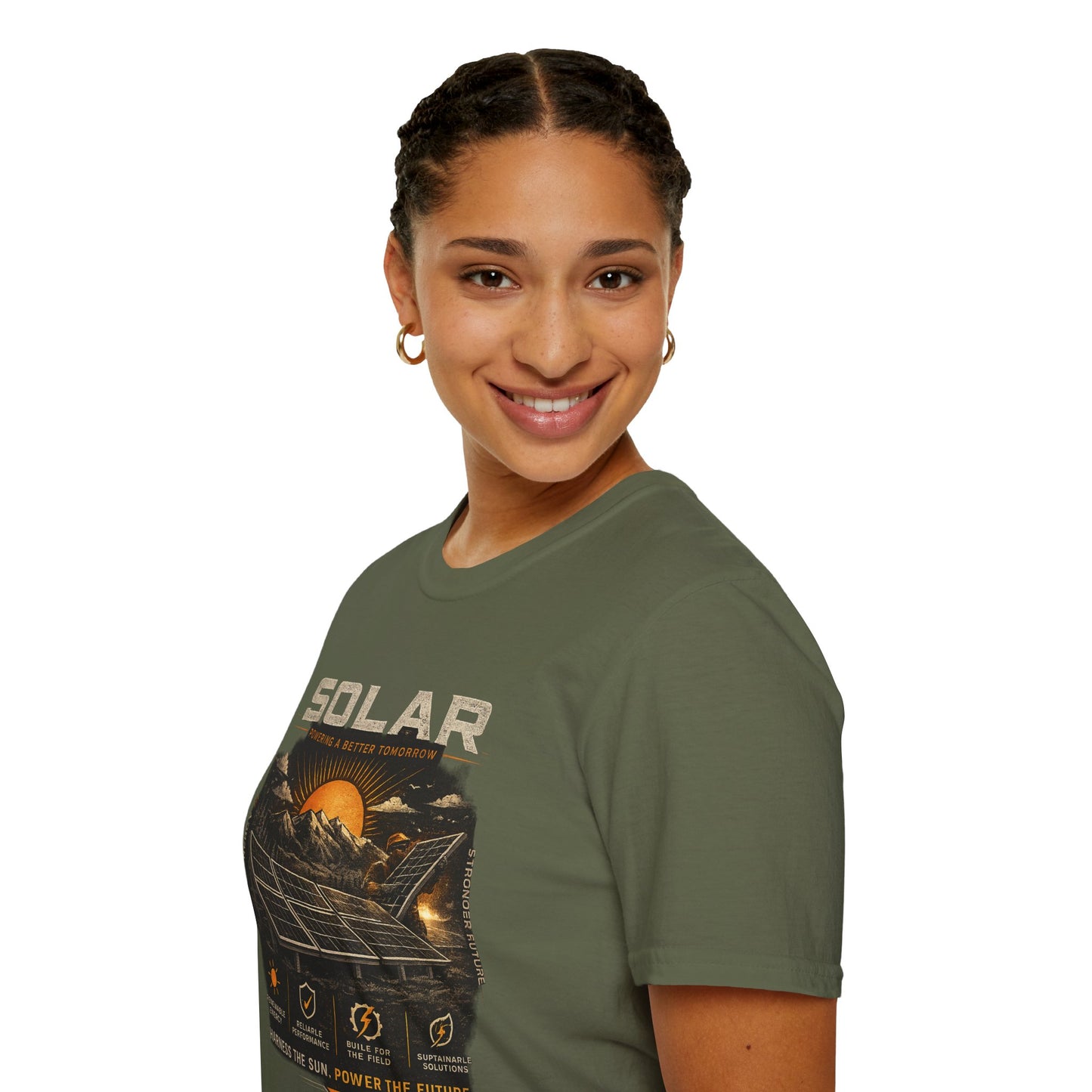 Solar Power Tee — Vintage Solar Energy Graphic T-Shirt