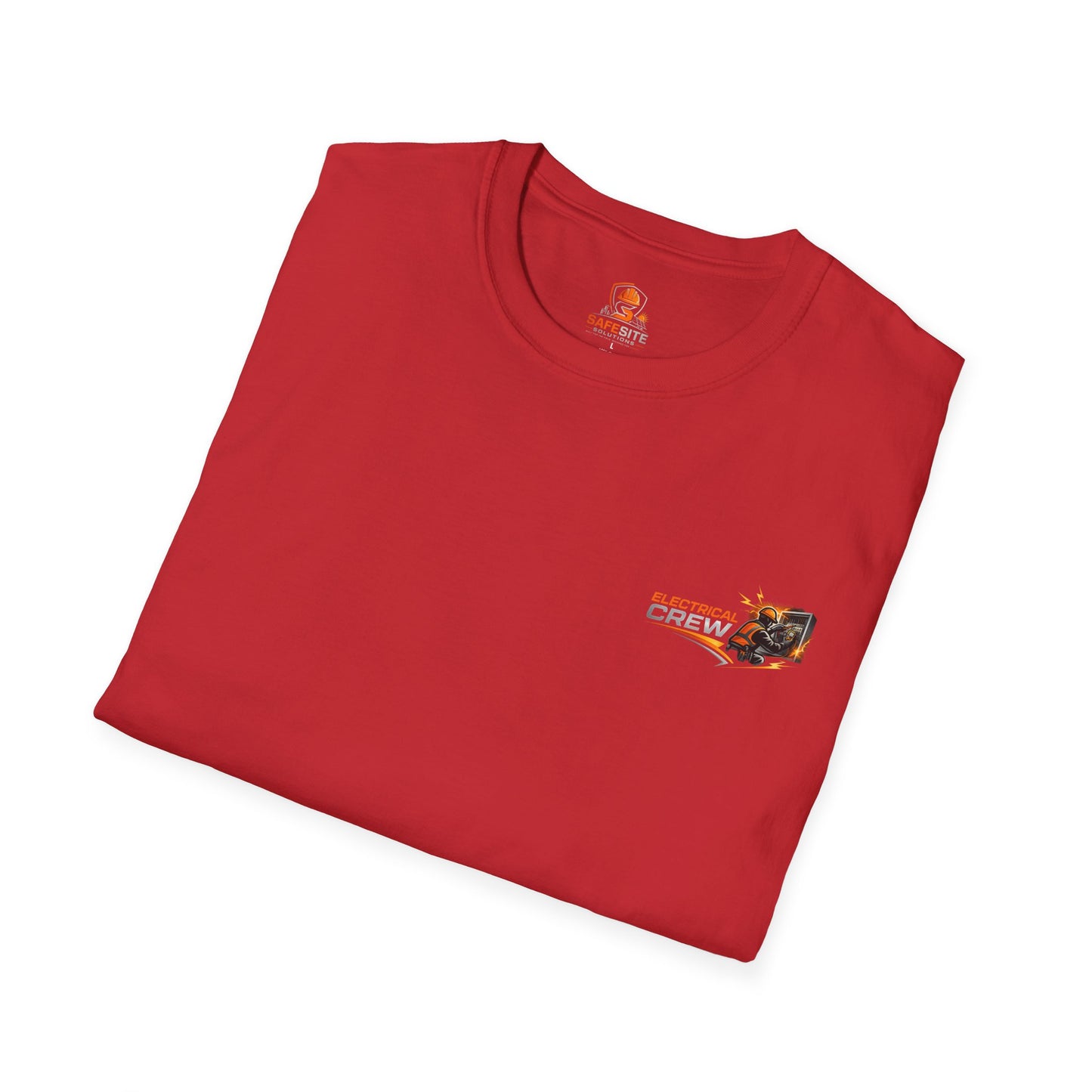 Electrical Crew DC T‑Shirt — Electrician Safety Megger, Terminate & Verify Design