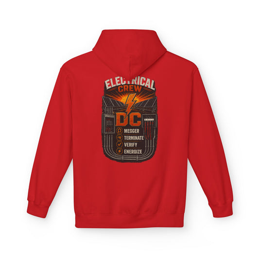 Electrical Crew Hoodie — DC Electrician Safety Design