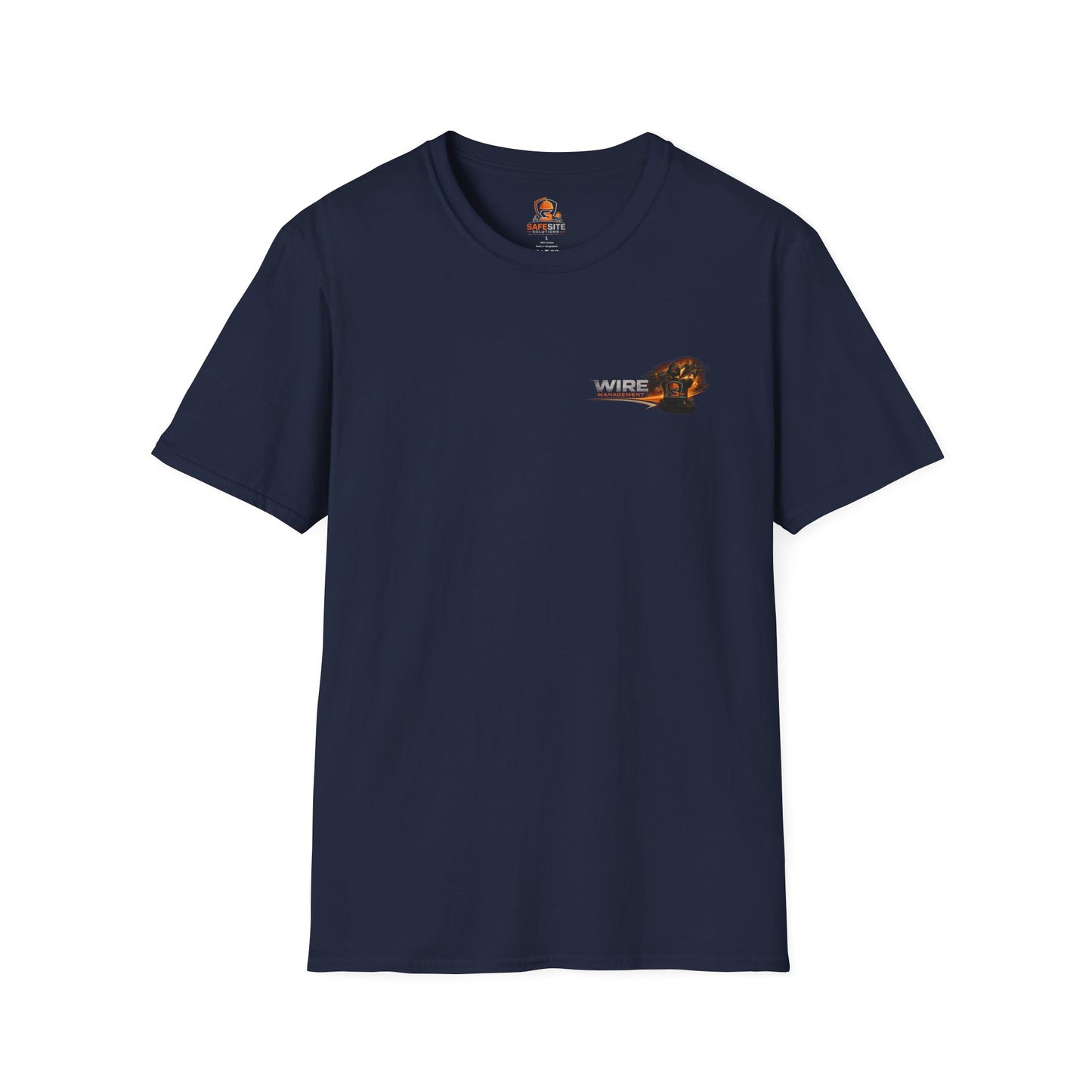 Wire Management Crew T-Shirt — Electrician Cable Tech Work Shirt