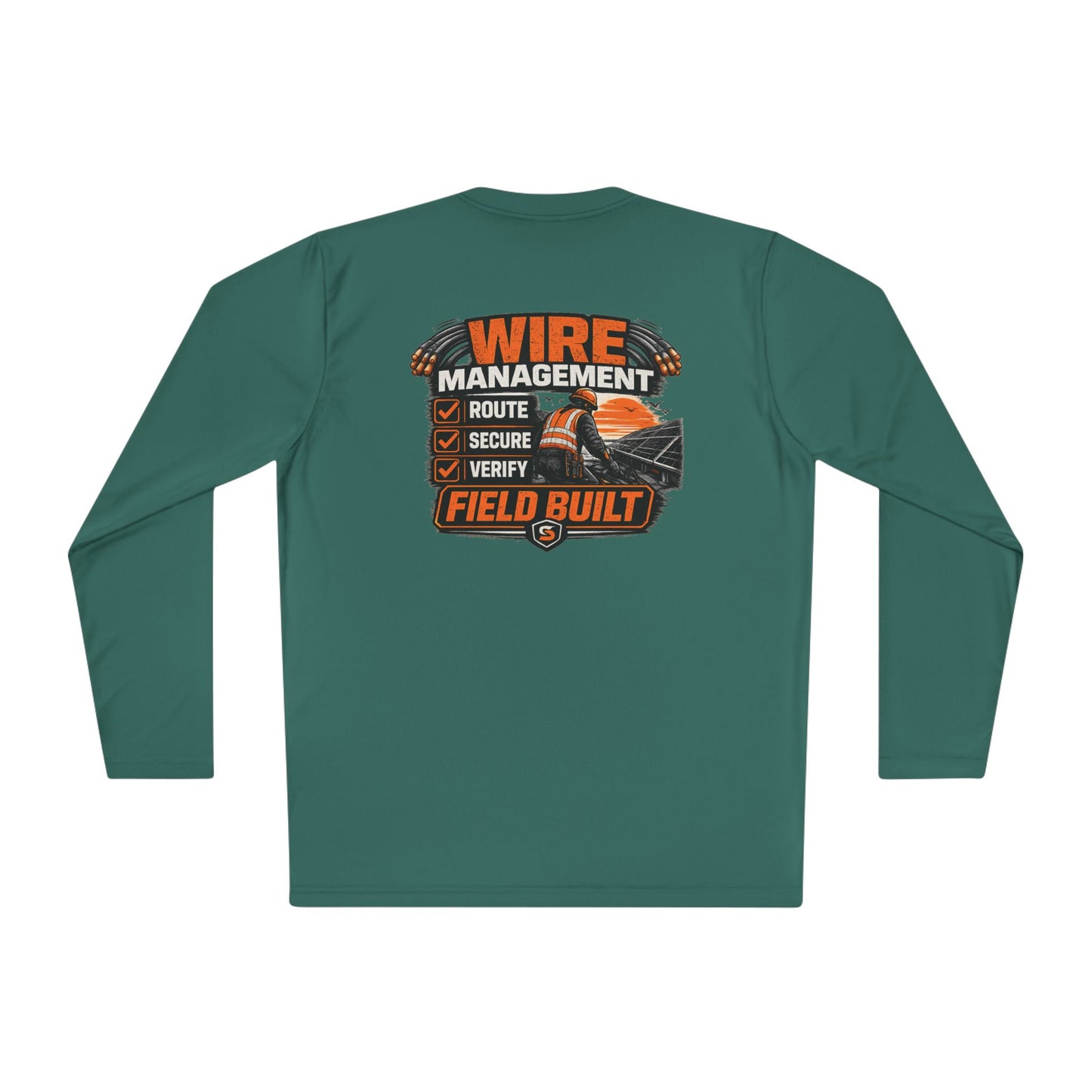 Wire Management Field Built Long Sleeve Tee