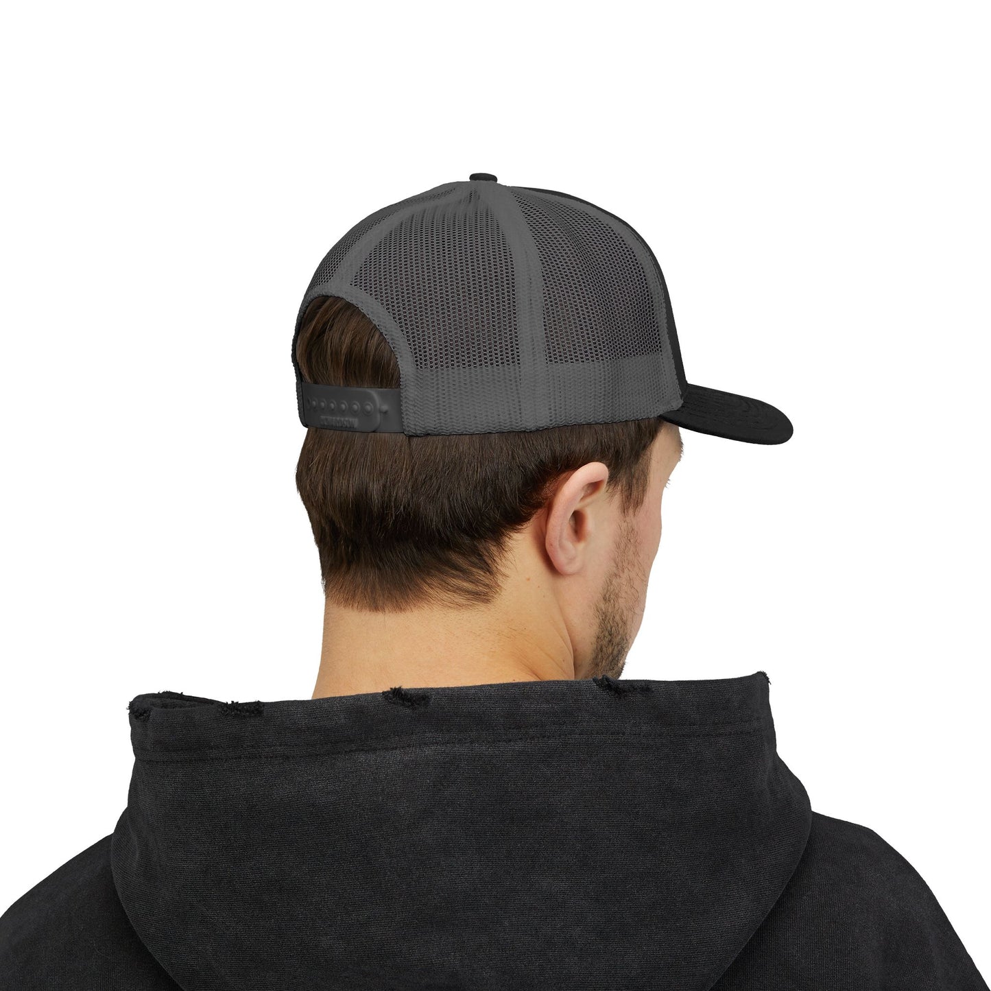 Vintage Pile Crew Trucker Cap — Fishing Snapback Hat