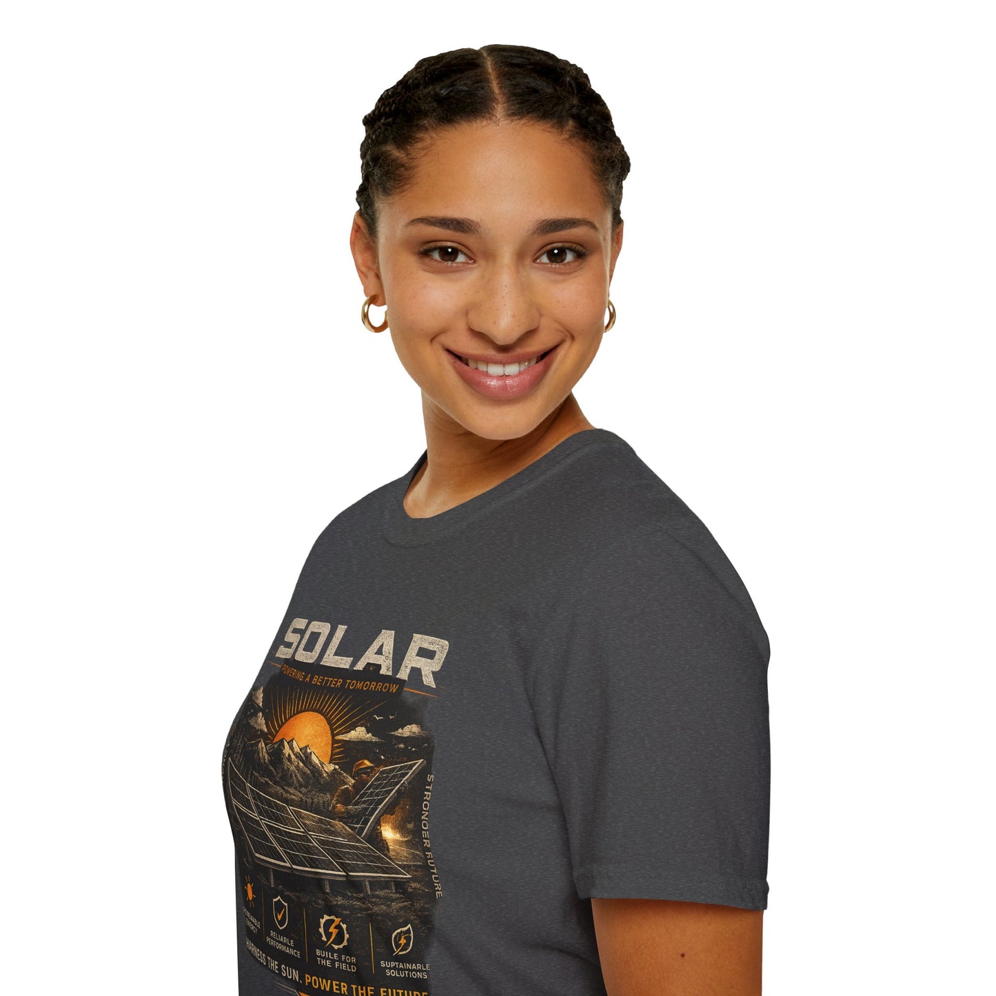 Solar Power Tee — Vintage Solar Energy Graphic T-Shirt