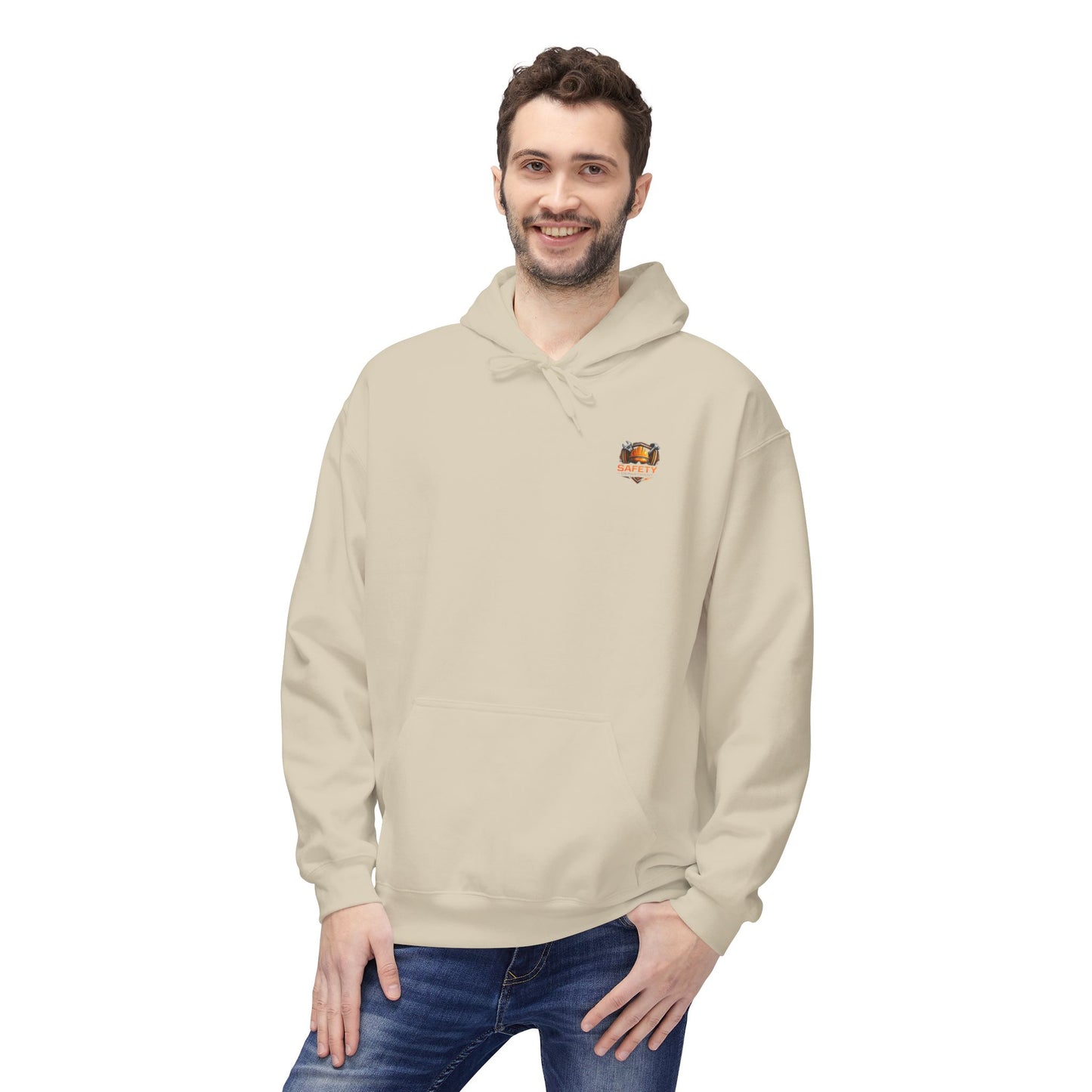 Safety Department Hoodie — "Last Line Before Incident" Graphic Workwear