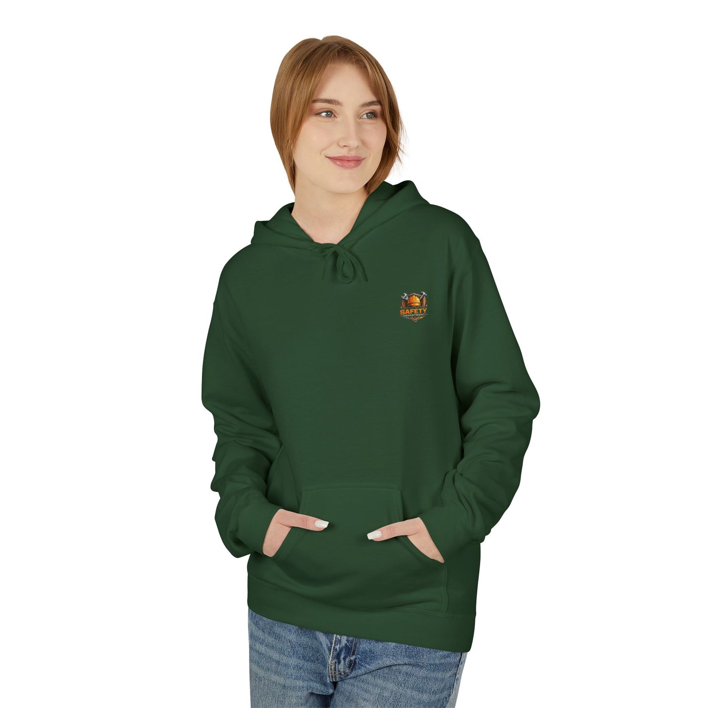Safety Department Hoodie — "Last Line Before Incident" Graphic Workwear