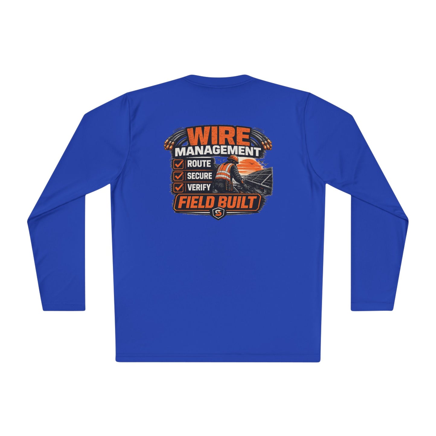 Wire Management Field Built Long Sleeve Tee