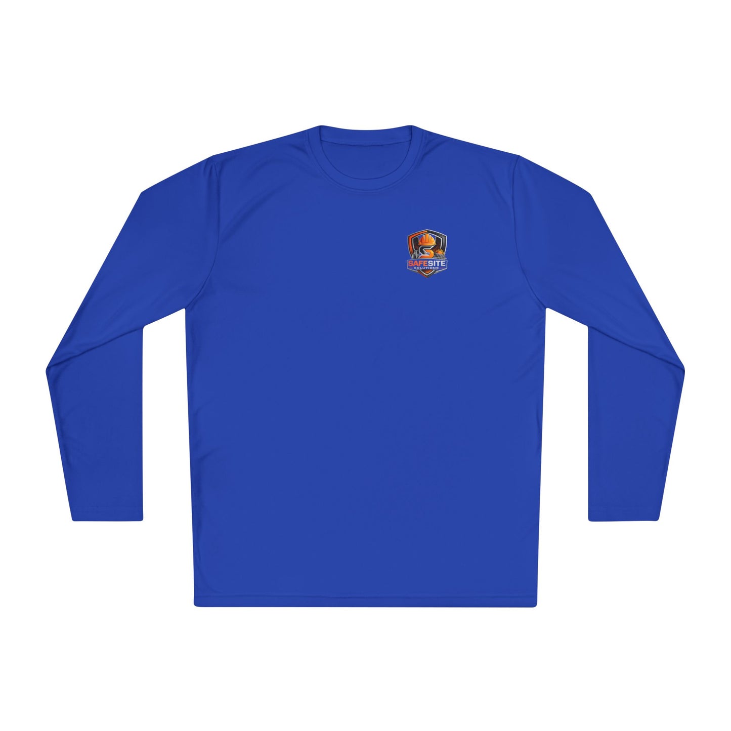 Solar Field Crew Long Sleeve Tee — 'Go Home Safe' Construction Worker Shirt