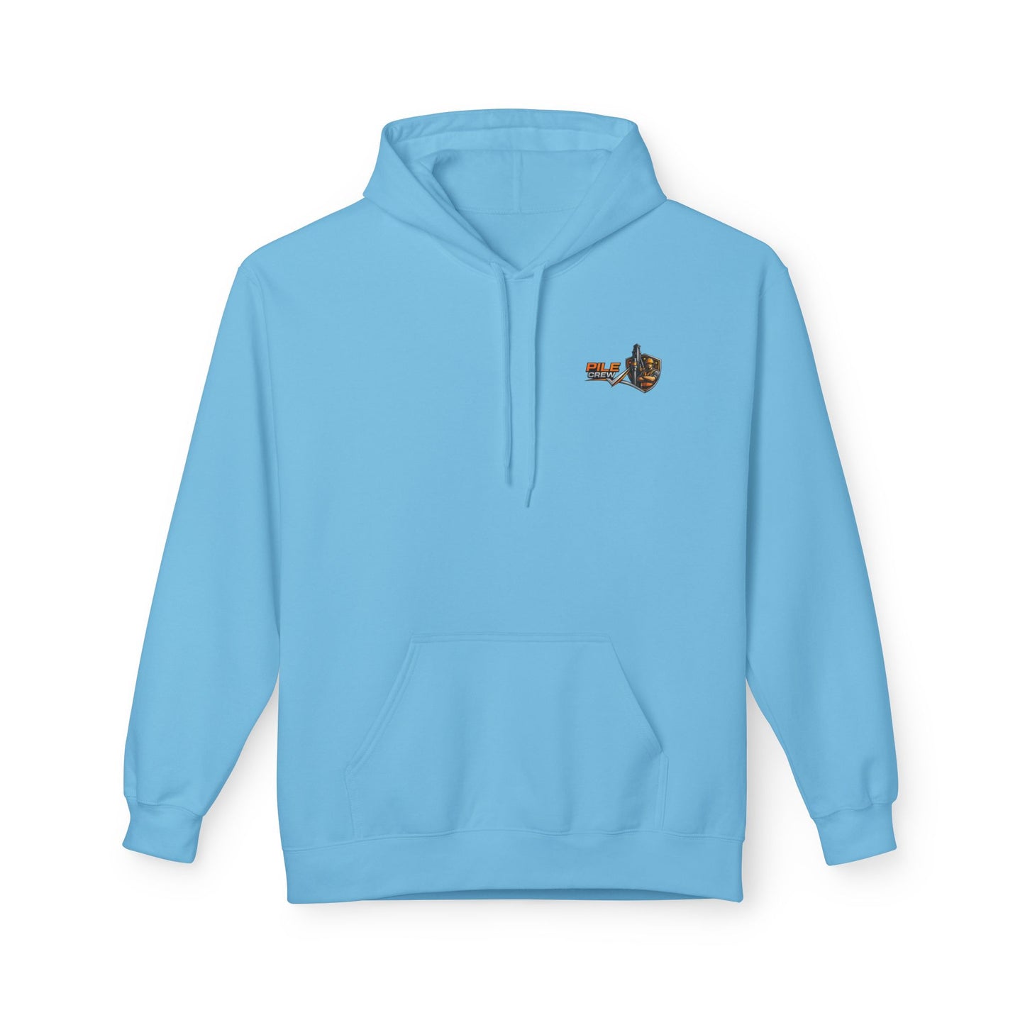 Pile Crew Industrial Hoodie — Heavy Equipment Construction Crew Pullover