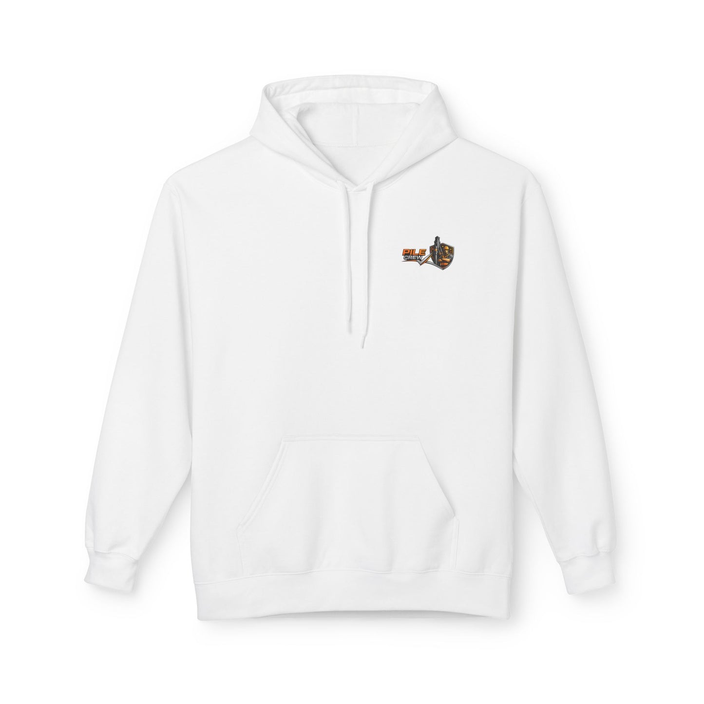 Pile Crew Industrial Hoodie — Heavy Equipment Construction Crew Pullover