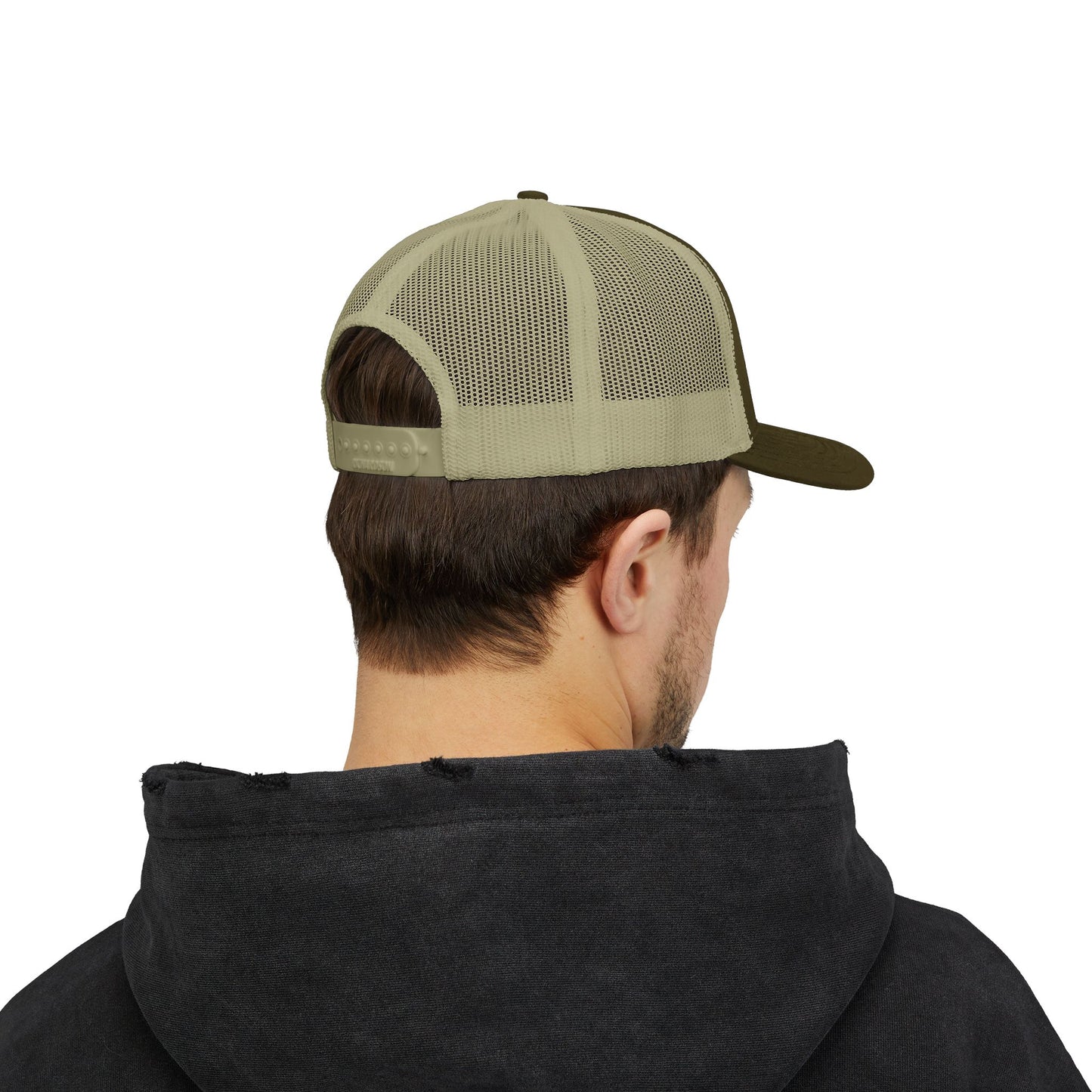 Burning Electrical Crew Snapback Trucker Cap