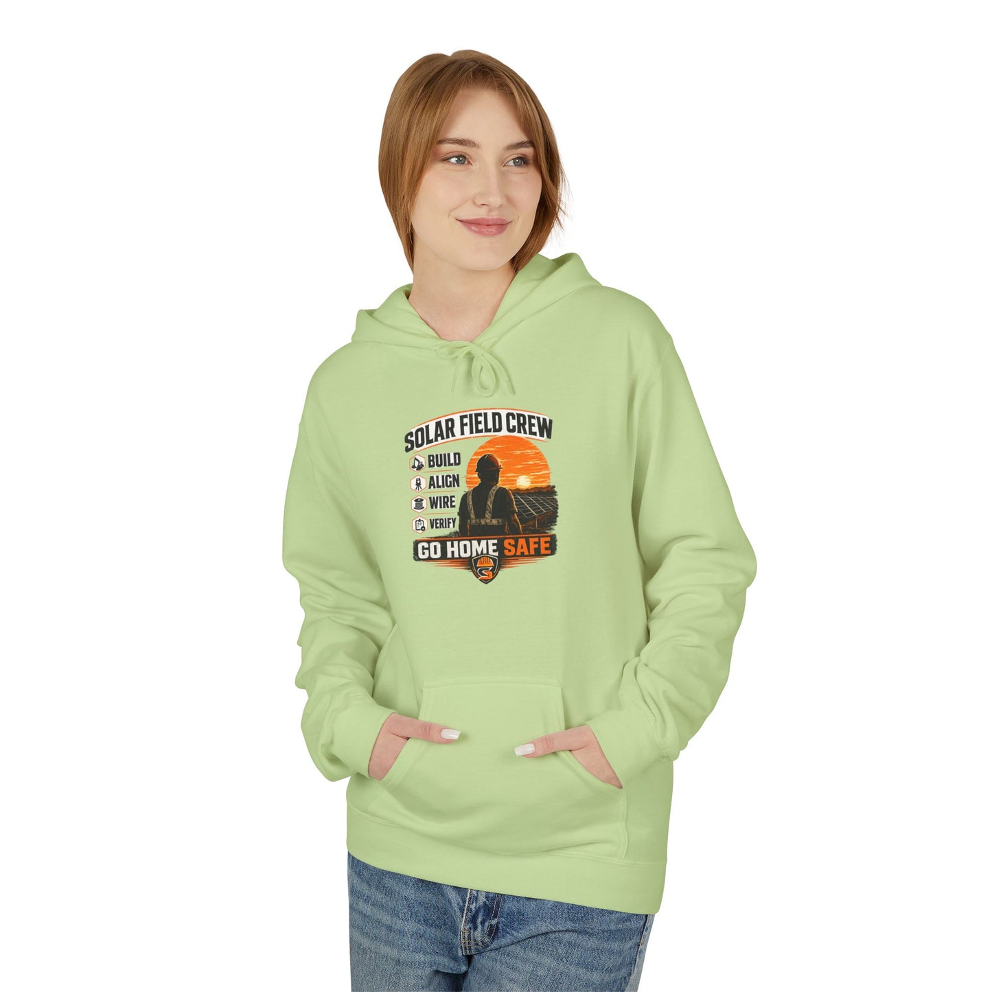 Solar Field Crew Hoodie – Go Home Safe Graphic Workwear
