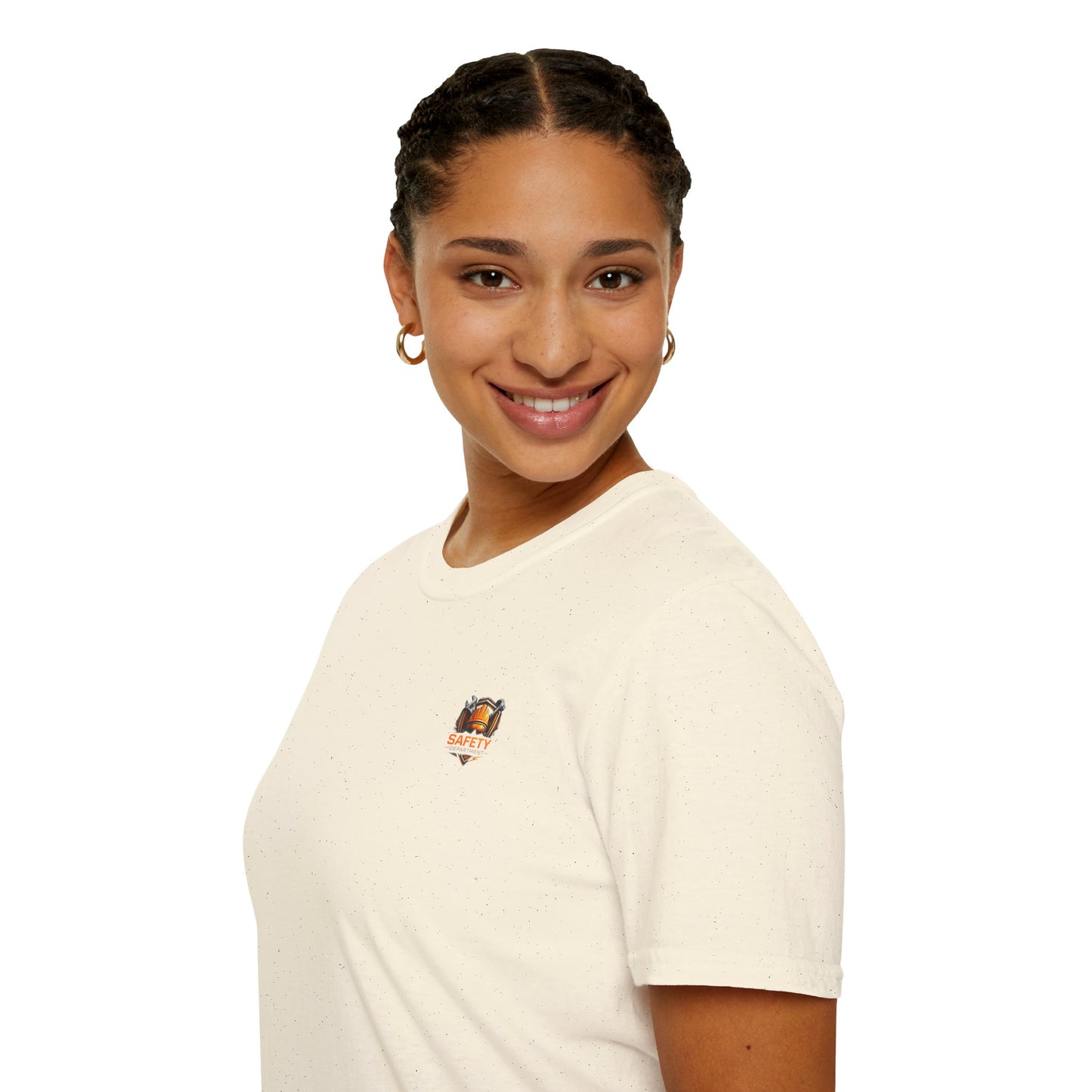 Safety Department Graphic T-Shirt — "Last Line Before Incident" Worksite Firefighter Tee