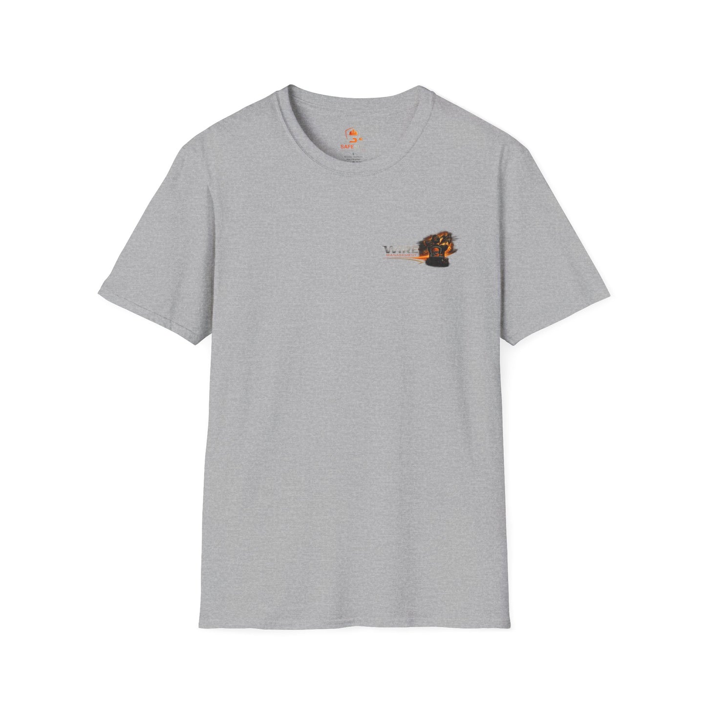 Wire Management Crew T-Shirt — Electrician Cable Tech Work Shirt
