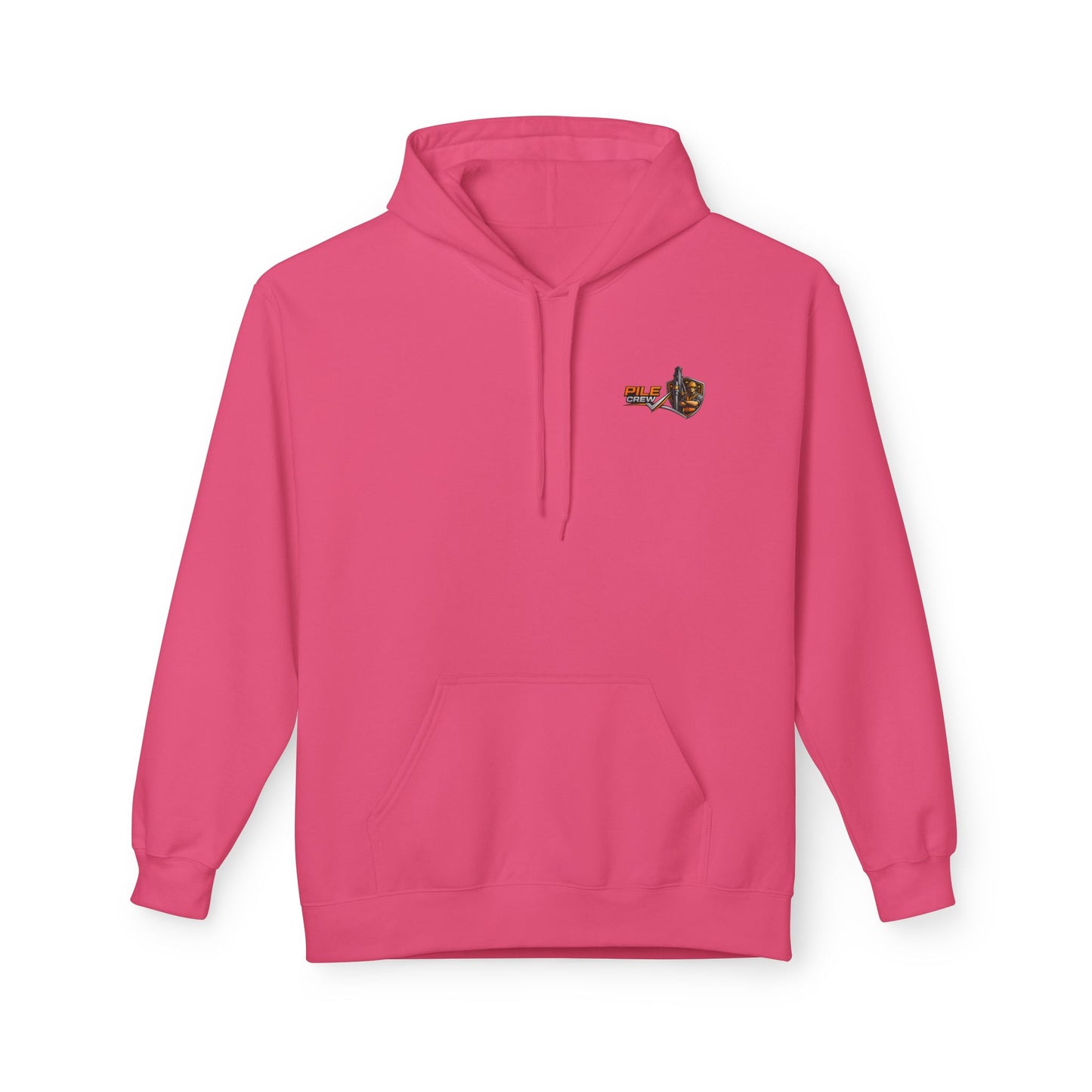 Pile Crew Industrial Hoodie — Heavy Equipment Construction Crew Pullover
