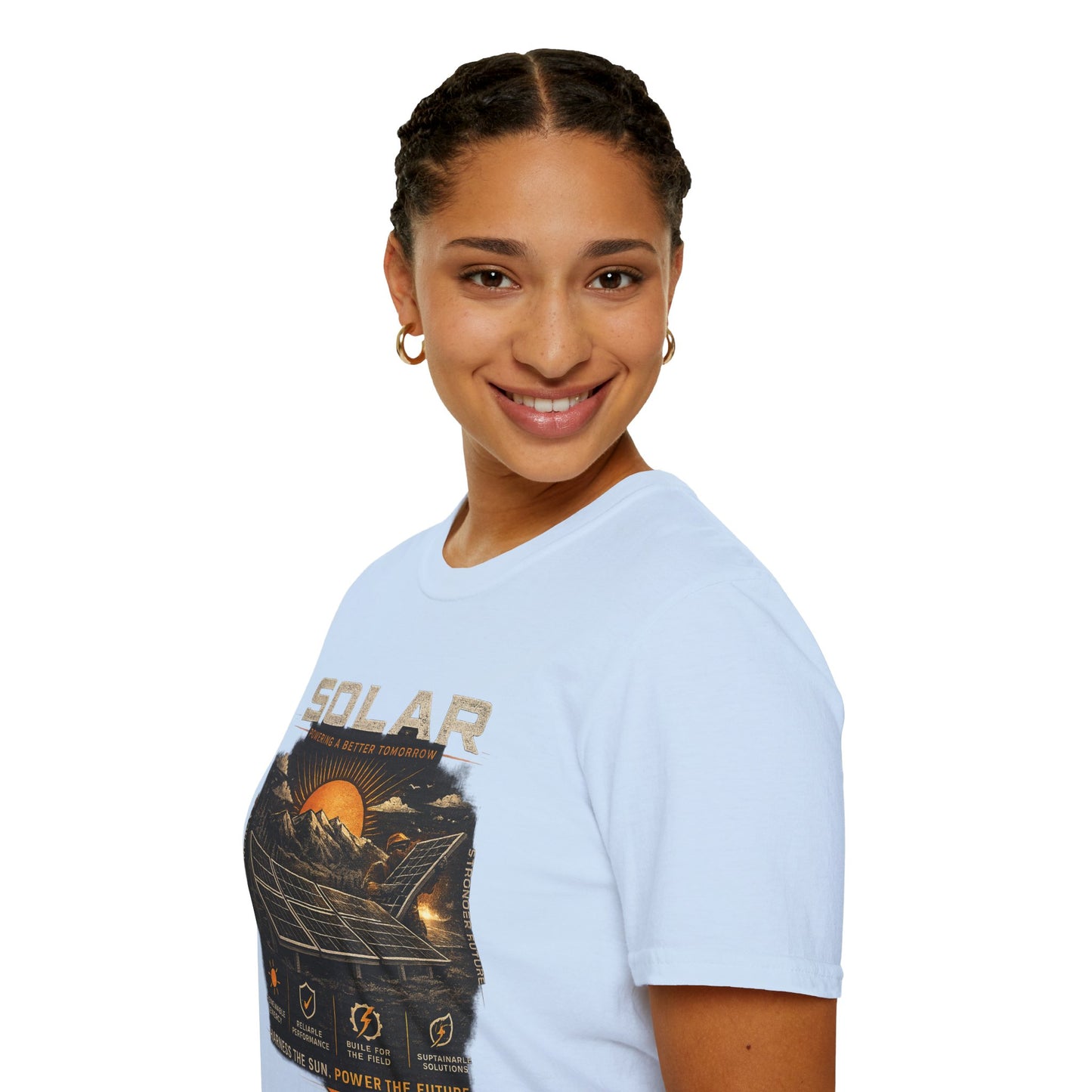 Solar Power Tee — Vintage Solar Energy Graphic T-Shirt