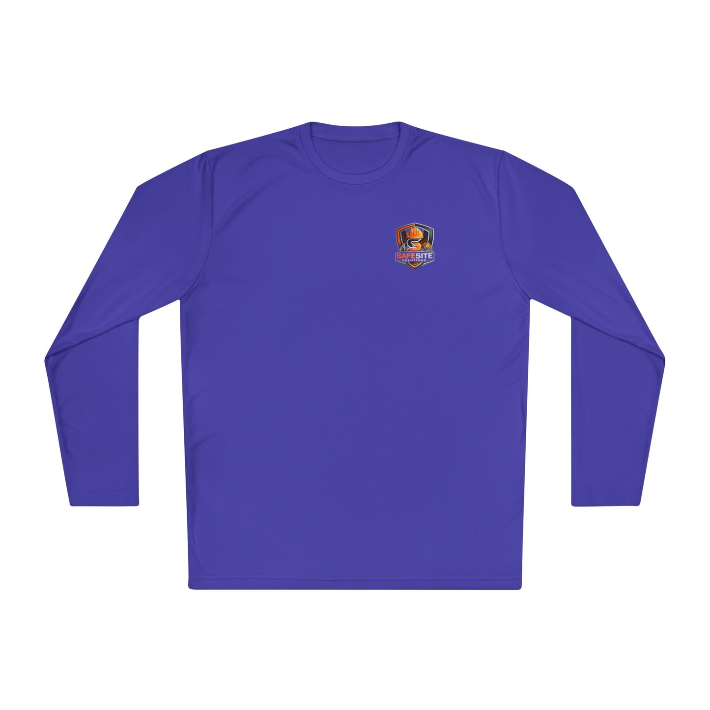 Solar Field Crew Long Sleeve Tee — 'Go Home Safe' Construction Worker Shirt