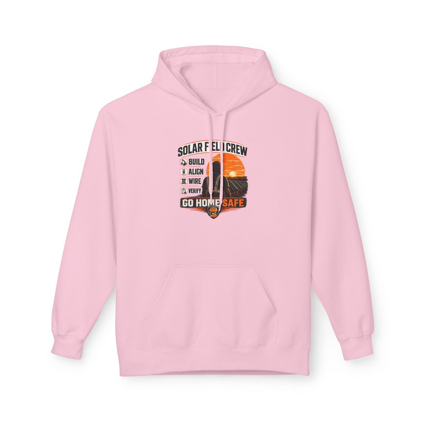 Solar Field Crew Hoodie – Go Home Safe Graphic Workwear