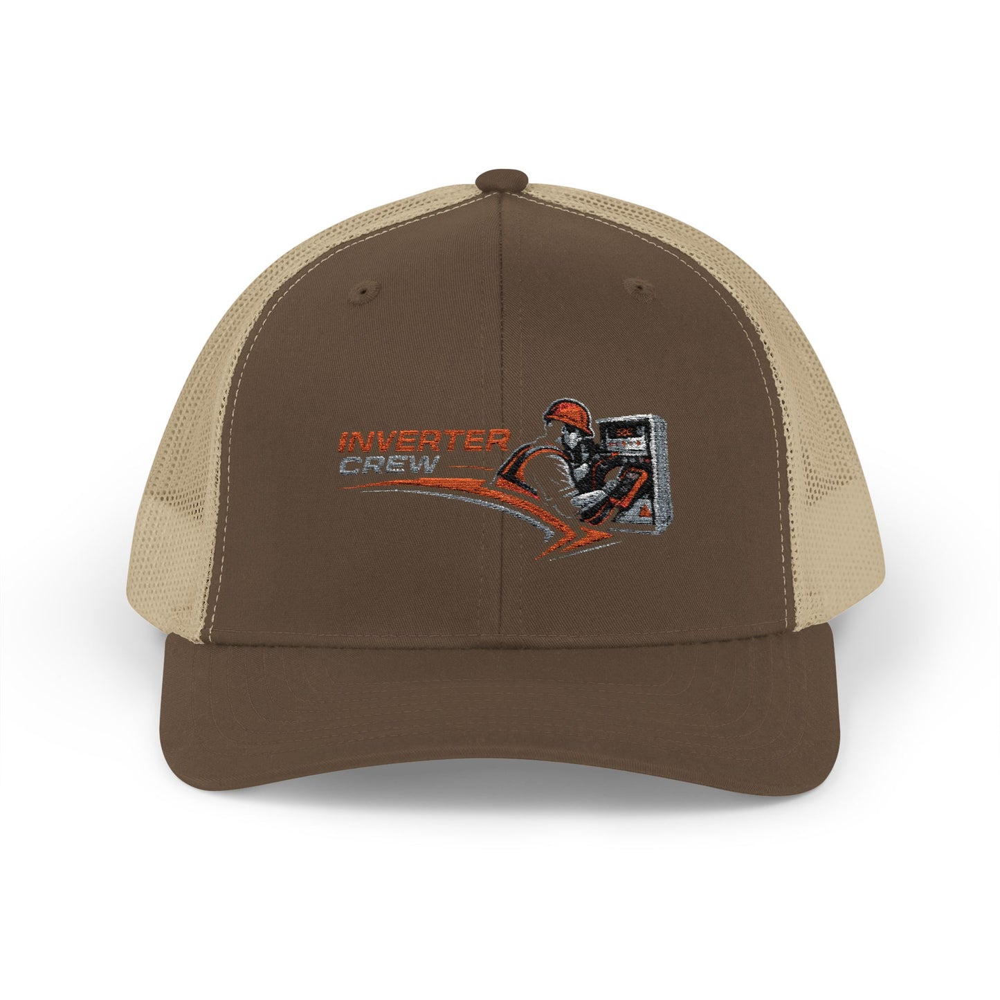 Inverter Tech Snapback Trucker Cap – Electrician HVAC Service Logo Hat