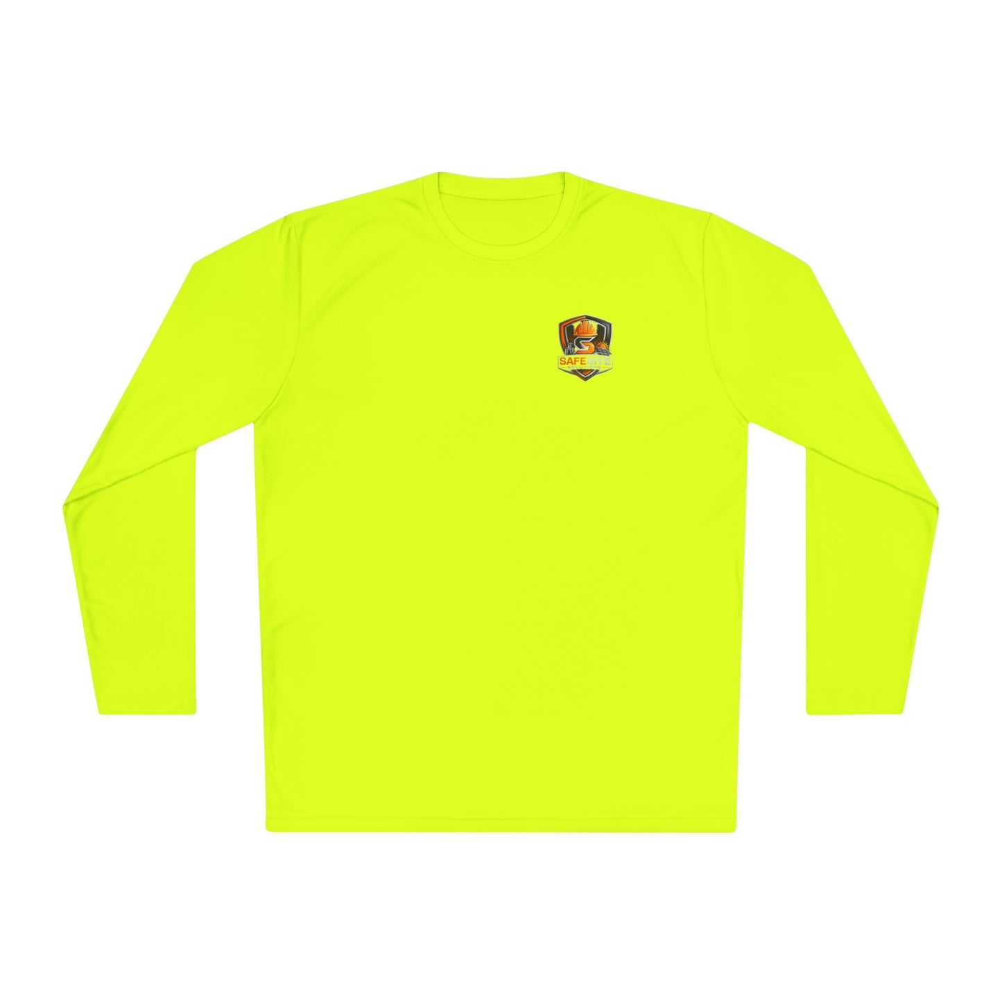 Solar Field Crew Long Sleeve Tee — 'Go Home Safe' Construction Worker Shirt
