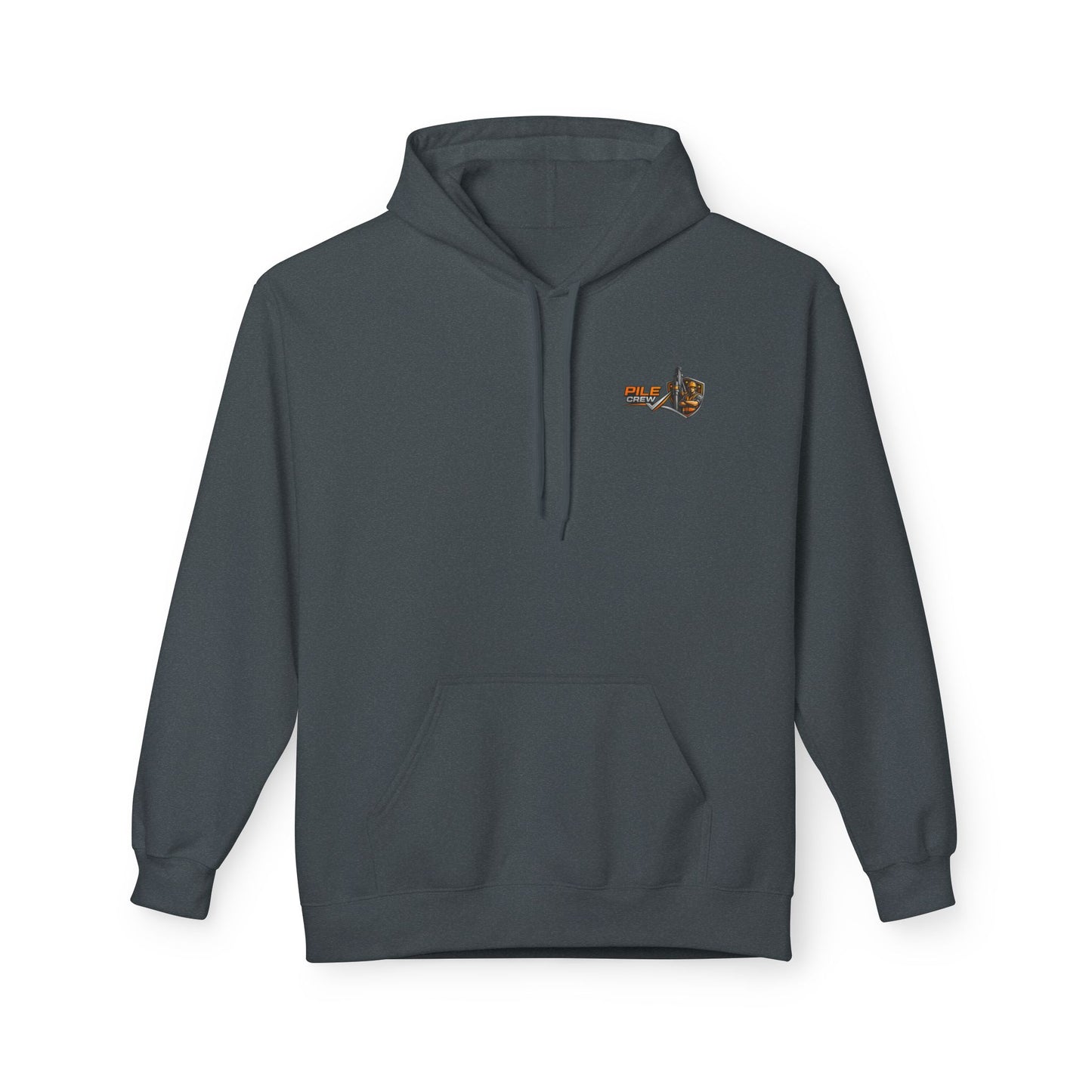 Pile Crew Industrial Hoodie — Heavy Equipment Construction Crew Pullover