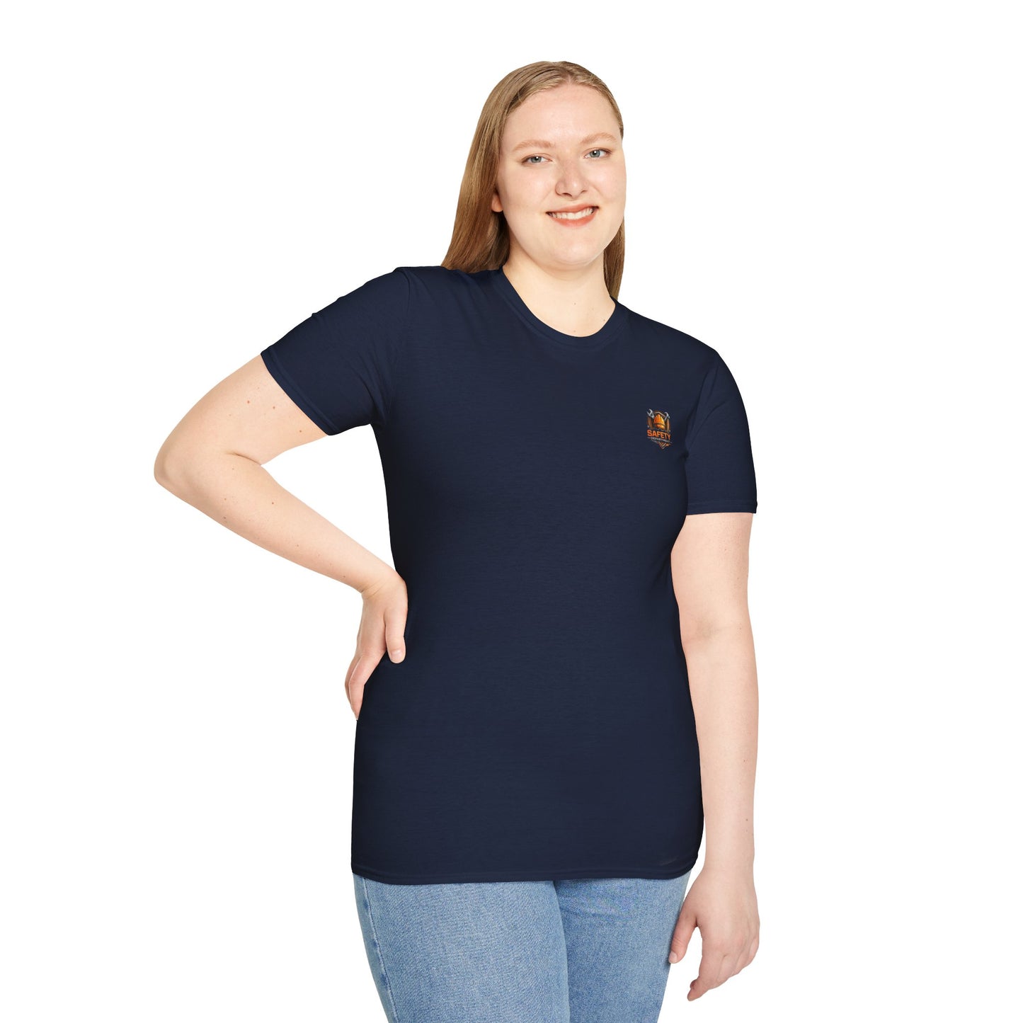 Safety Department Graphic T-Shirt — "Last Line Before Incident" Worksite Firefighter Tee