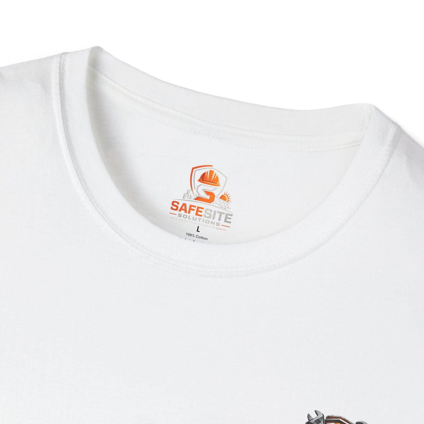 Safety Department Graphic T-Shirt — "Last Line Before Incident" Worksite Firefighter Tee