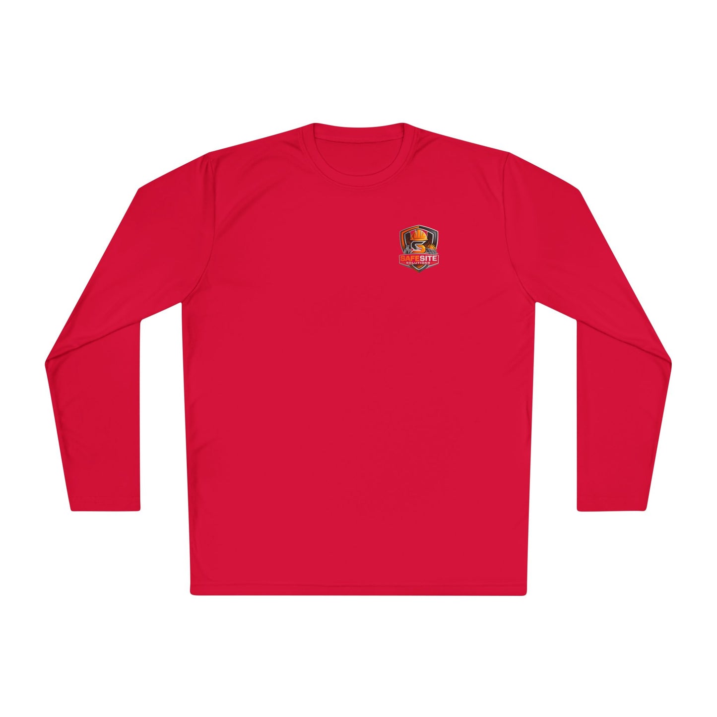Solar Field Crew Long Sleeve Tee — 'Go Home Safe' Construction Worker Shirt