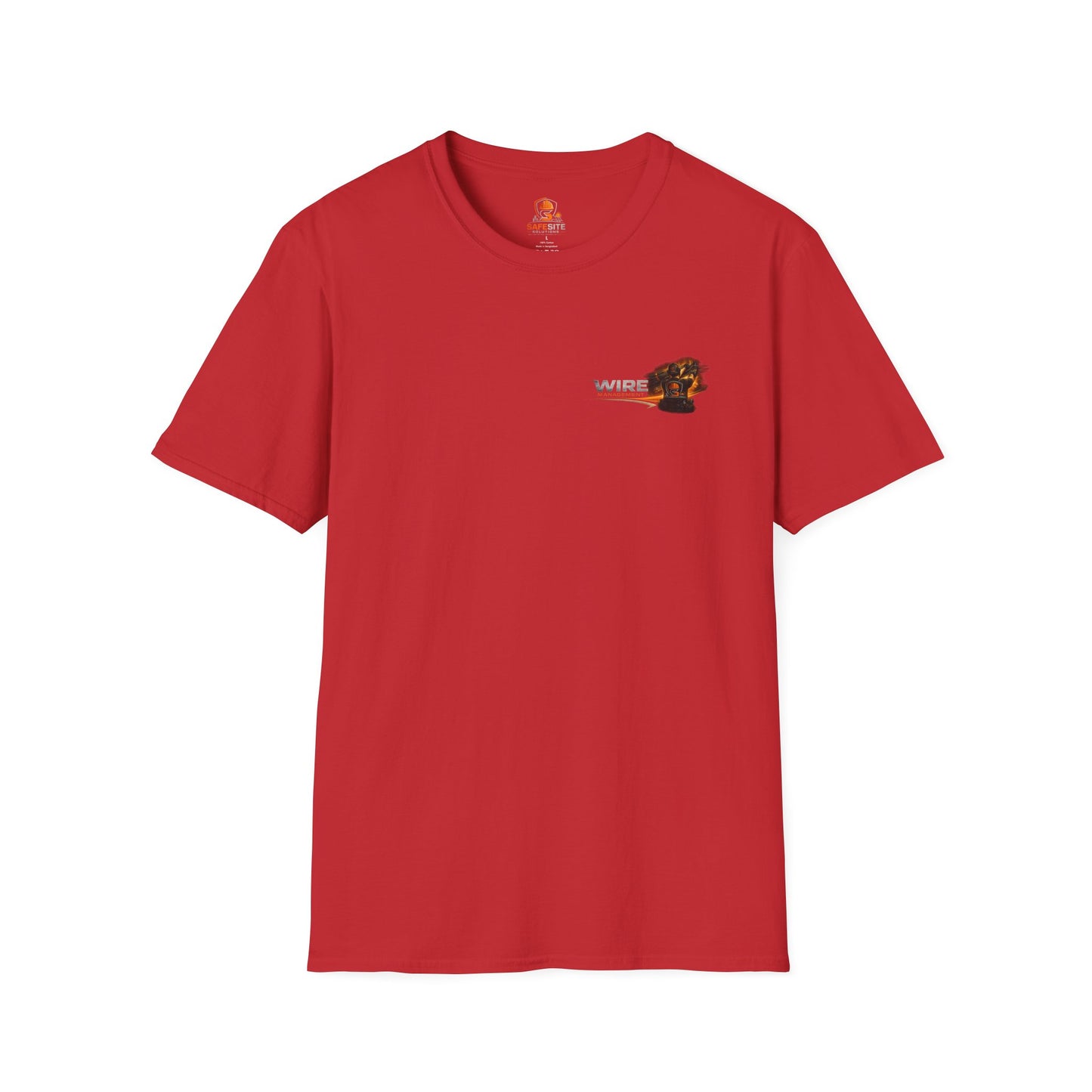 Wire Management Crew T-Shirt — Electrician Cable Tech Work Shirt