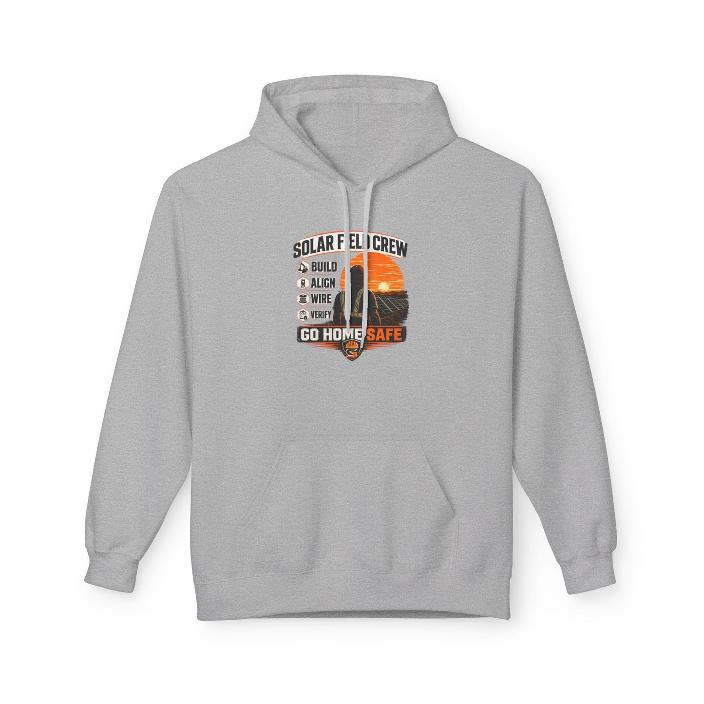 Solar Field Crew Hoodie – Go Home Safe Graphic Workwear