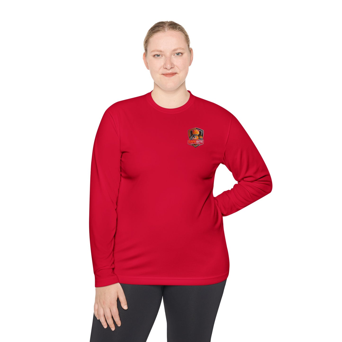 Solar Field Crew Long Sleeve Tee — 'Go Home Safe' Construction Worker Shirt