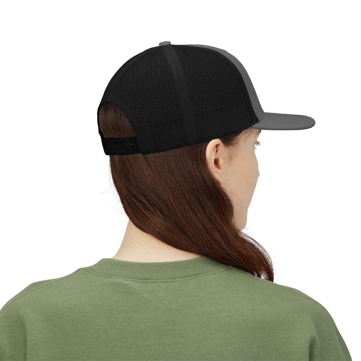 Safety Department Trucker Cap - Fire Helmet Patch Snapback