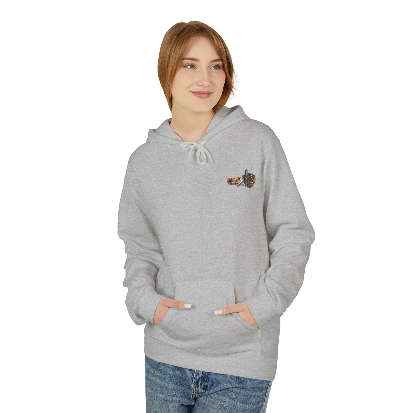 Pile Crew Industrial Hoodie — Heavy Equipment Construction Crew Pullover