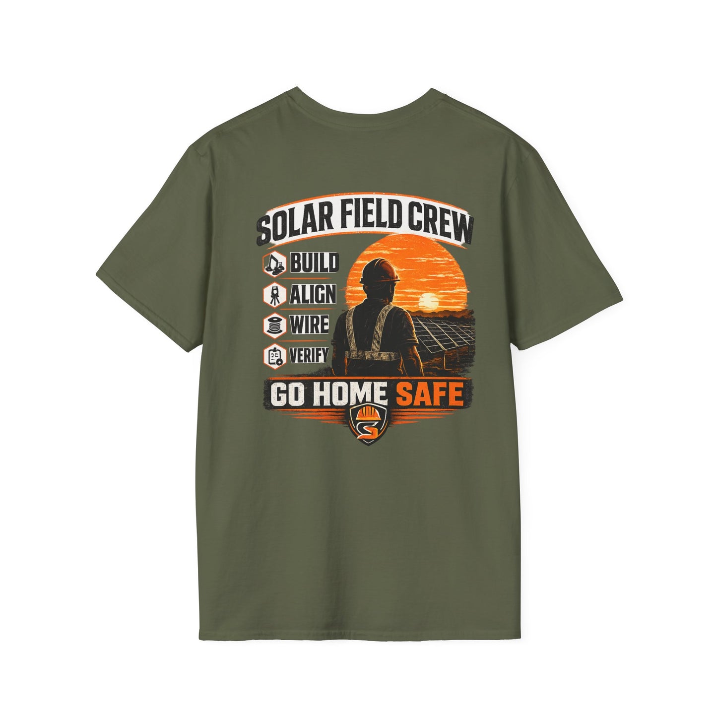 Solar Field Crew T-Shirt — Go Home Safe Workwear